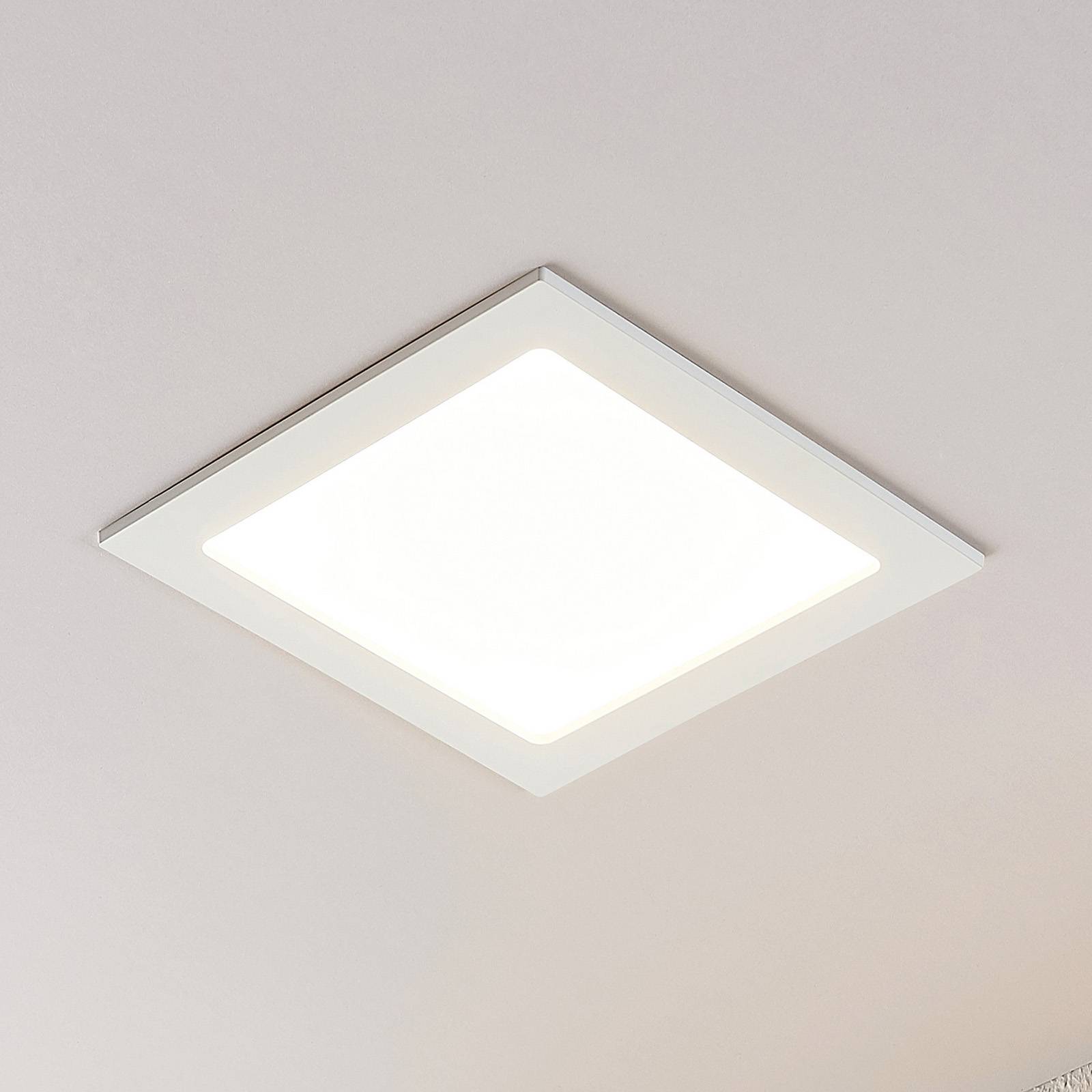 LED-kohdevalo Joki valkoinen 3000K kulmikas 24cm