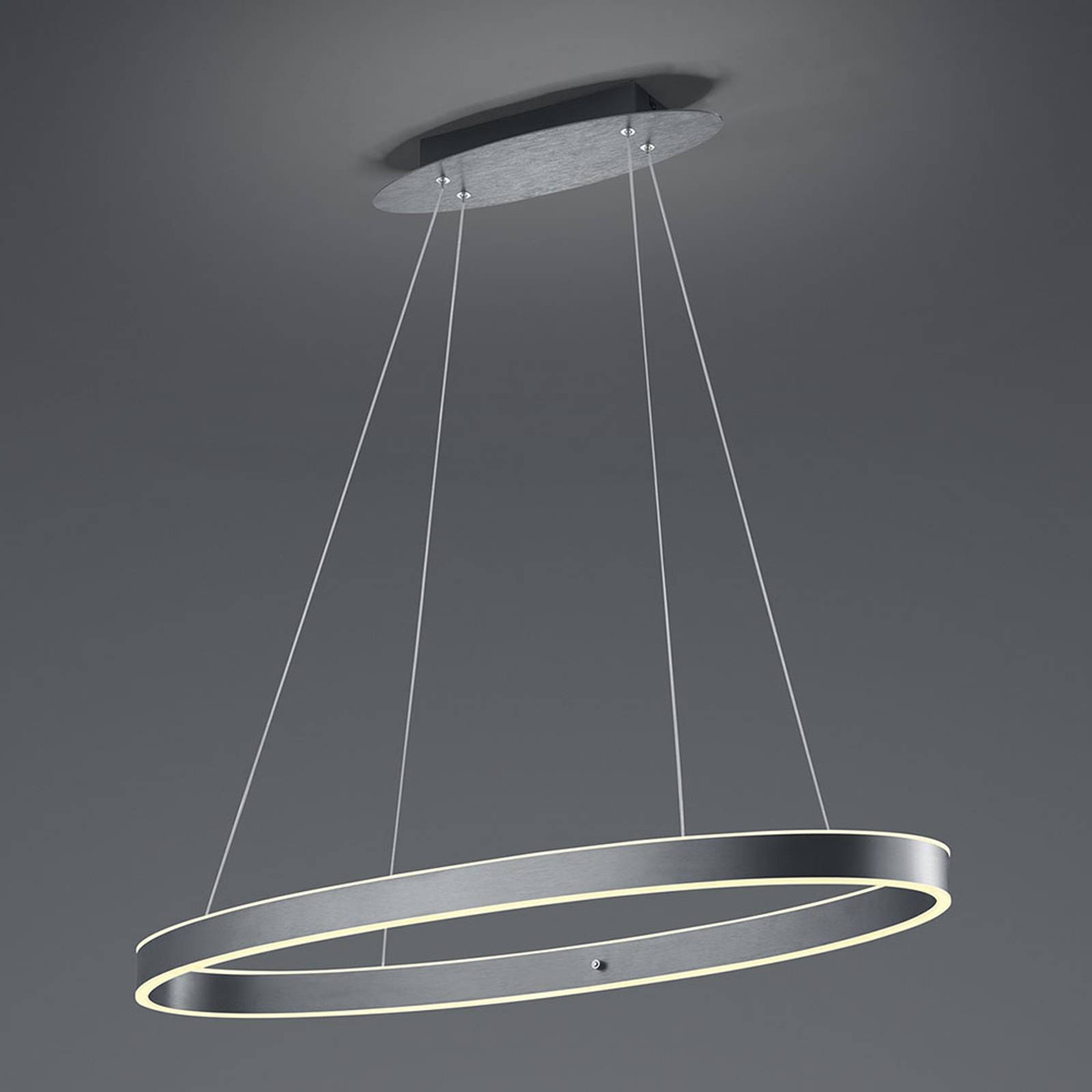 B-Leuchten Delta LED-riippuvalaisin, antrasiitti