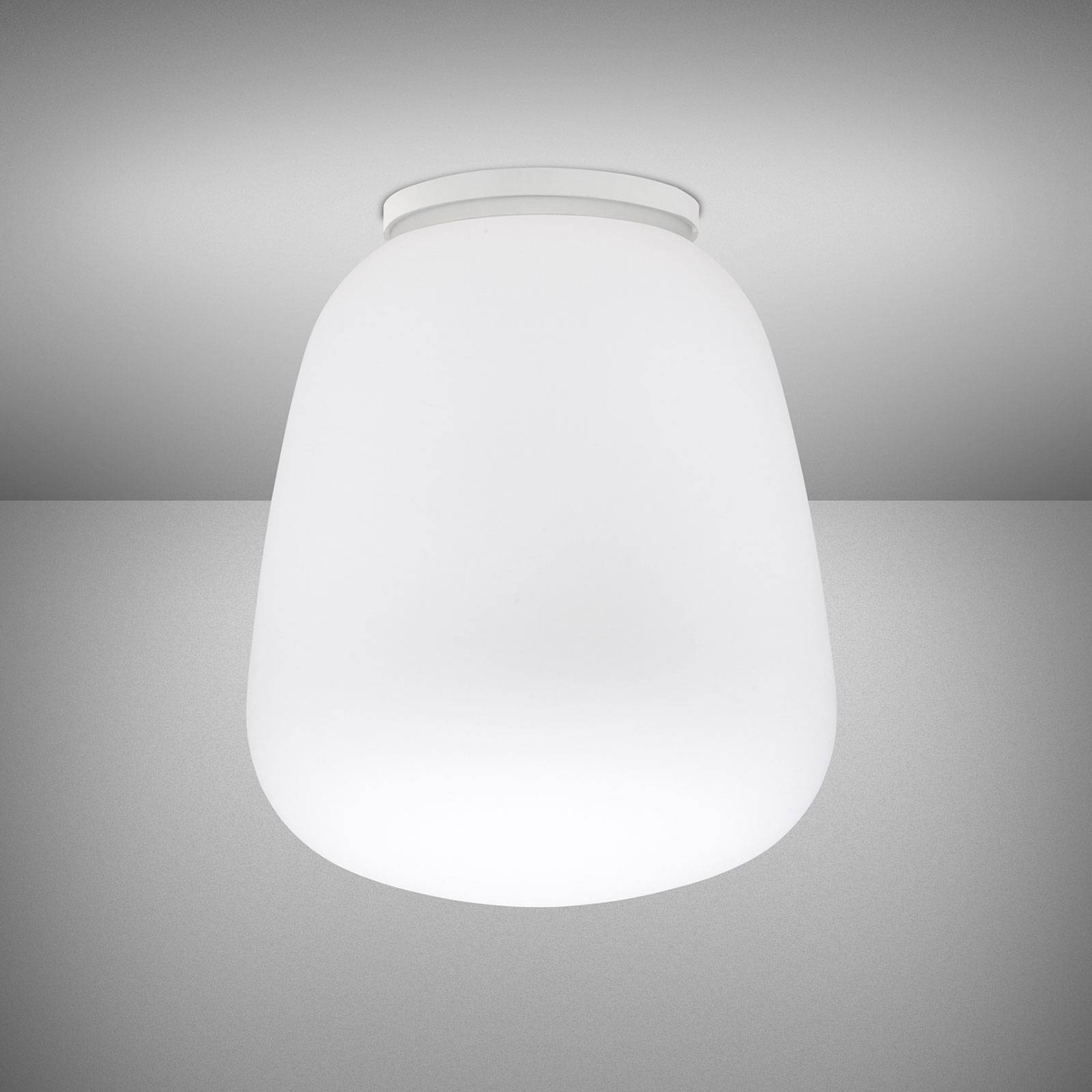 Fabbian Lumi Baka -kattovalaisin lasia, Ø 33 cm