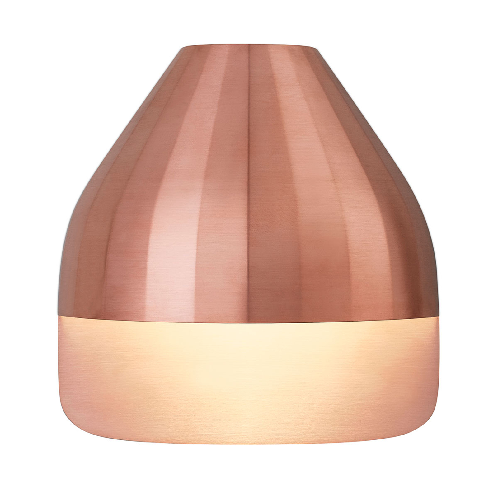 LE KLINT Facet Small -LED-seinävalaisin, kupari