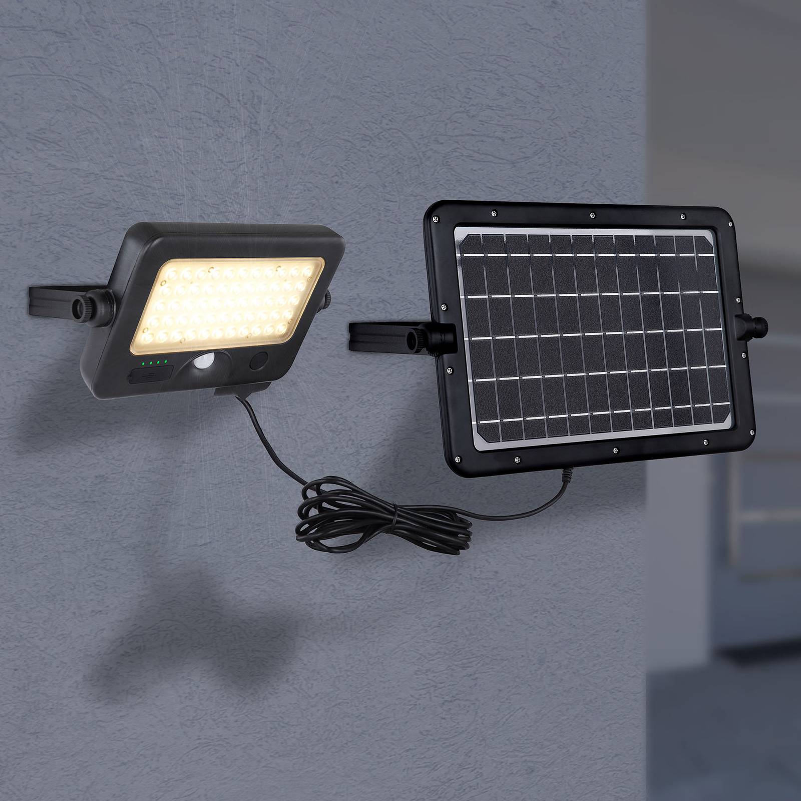 LED-aurinkolamppu 36485, erillinen aurinkomoduuli