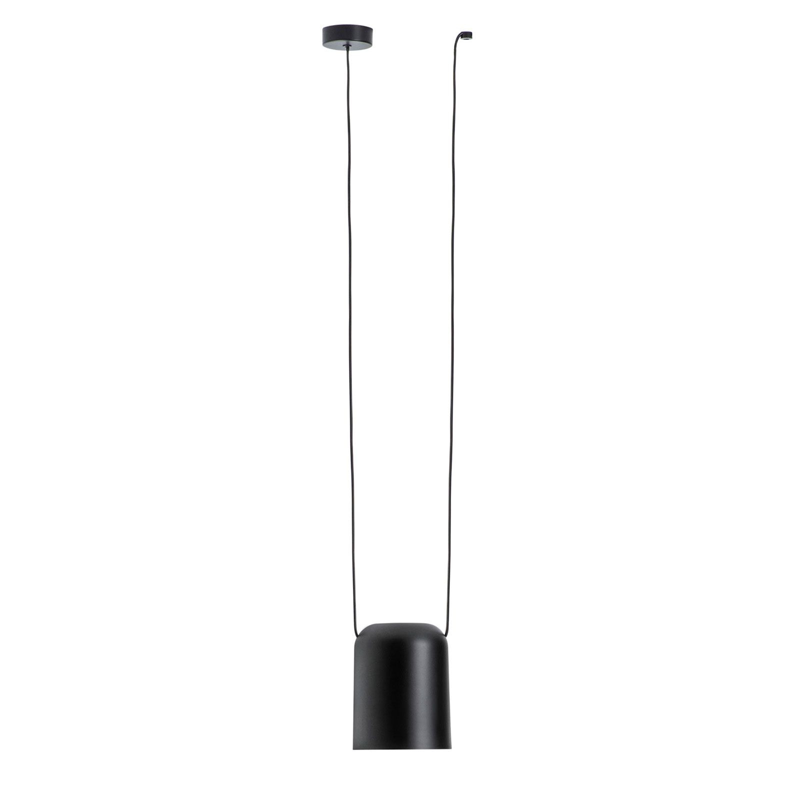 LEDS-C4 Attic -riippuvalo, lieriö, Ø 15 cm musta