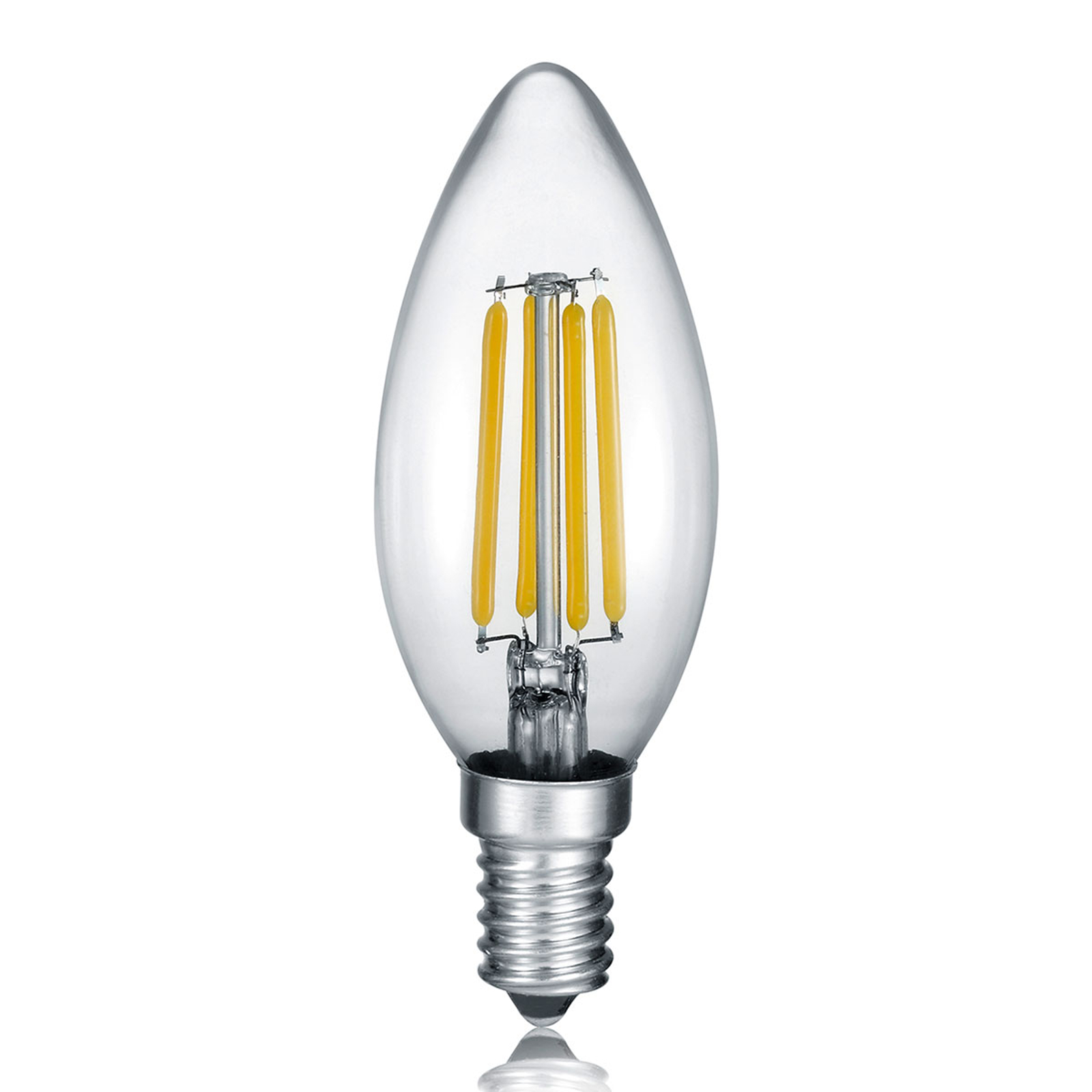LED-kynttilä E14 4W Filament 2 700 K Switch Dimmer