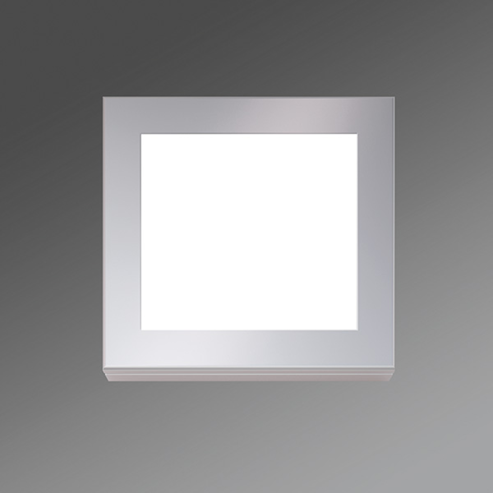 Suorakulmainen LED-seinävalaisin Visula-VSWIG 12W