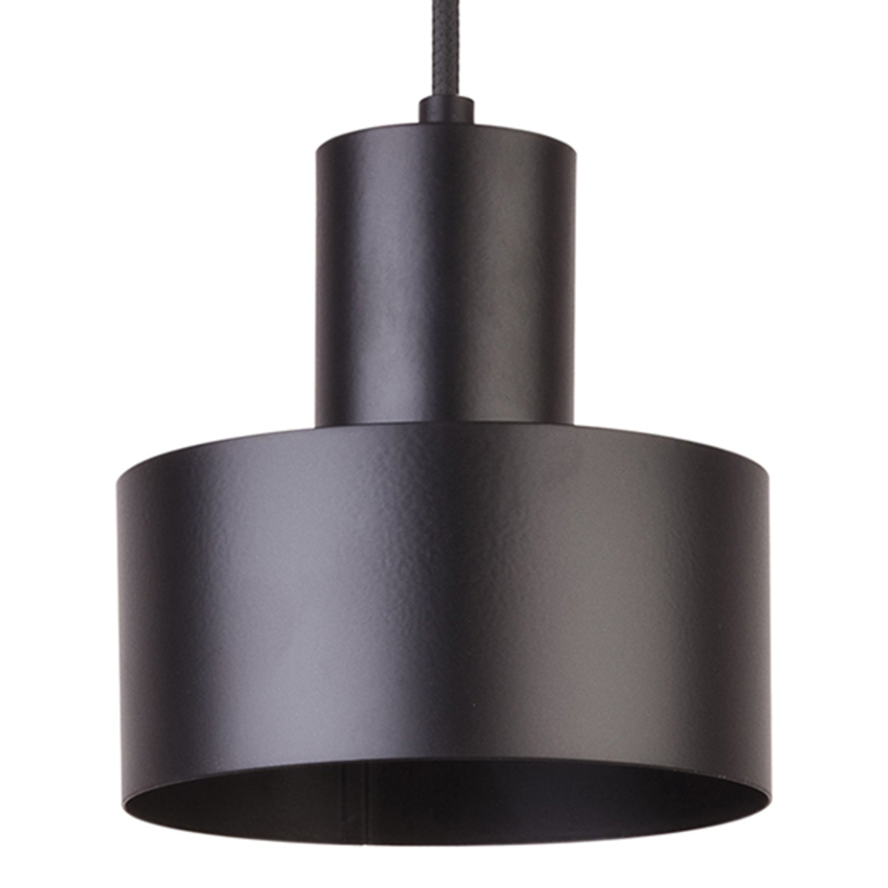 Riippuvalaisin Rif metallista, musta, Ø 15cm