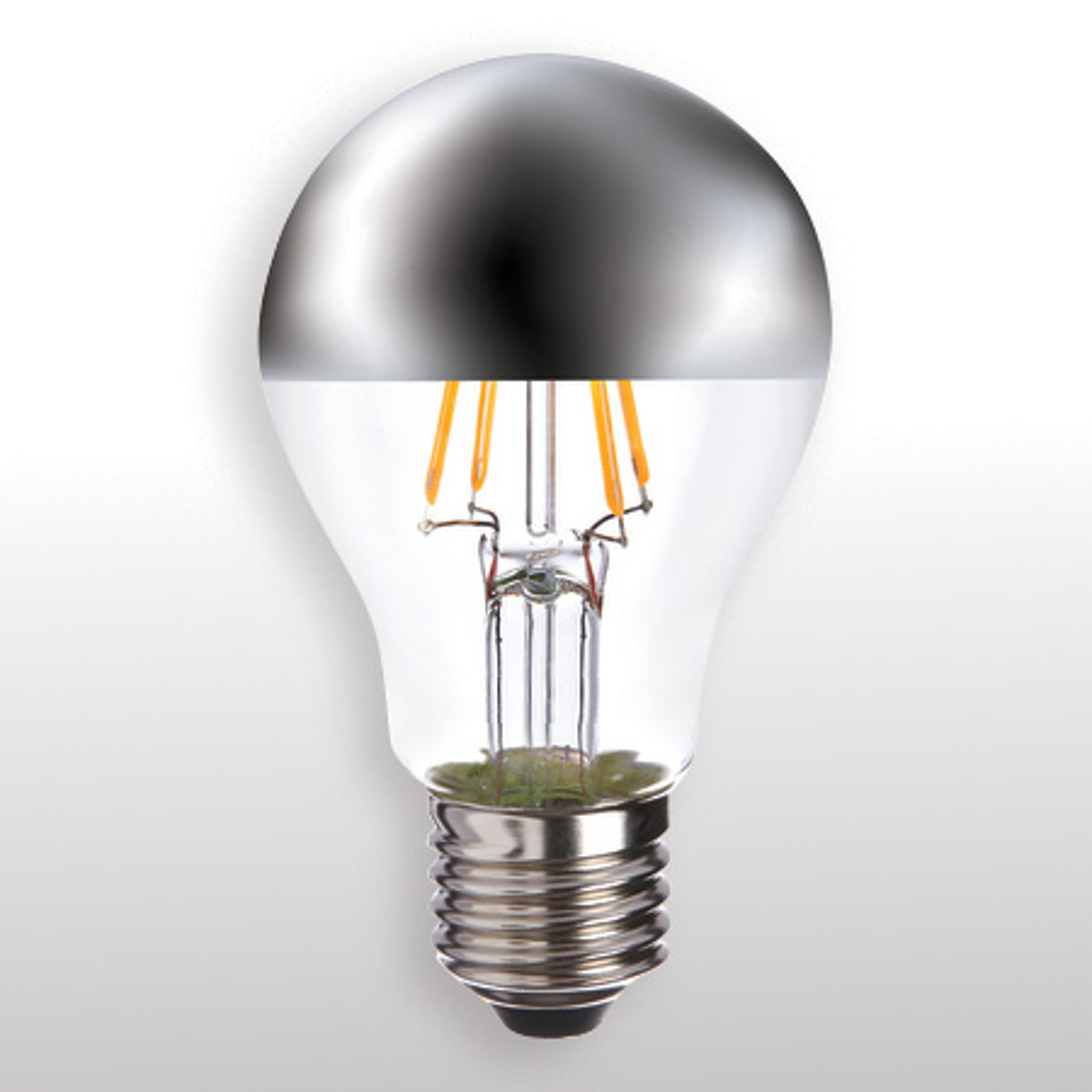 E27 4W 827 LED-hehkulamppu kärkipeilillä