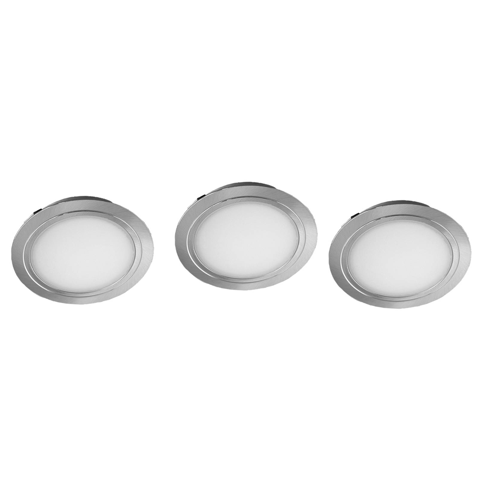 Cubic 68 CF LED upotettava kohdevalo, 3 kpl setti