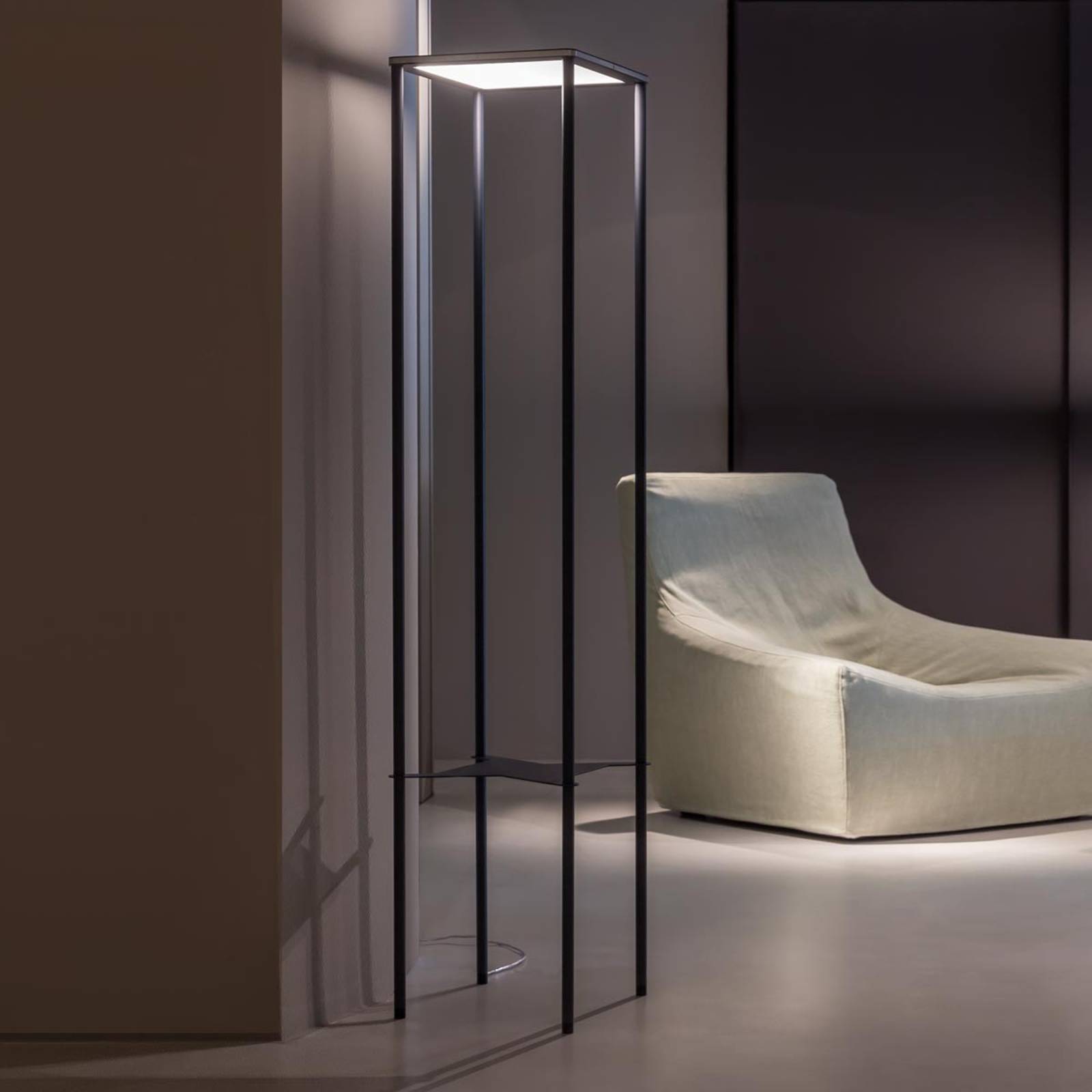 Iso LED-lattiavalo Oppo 175