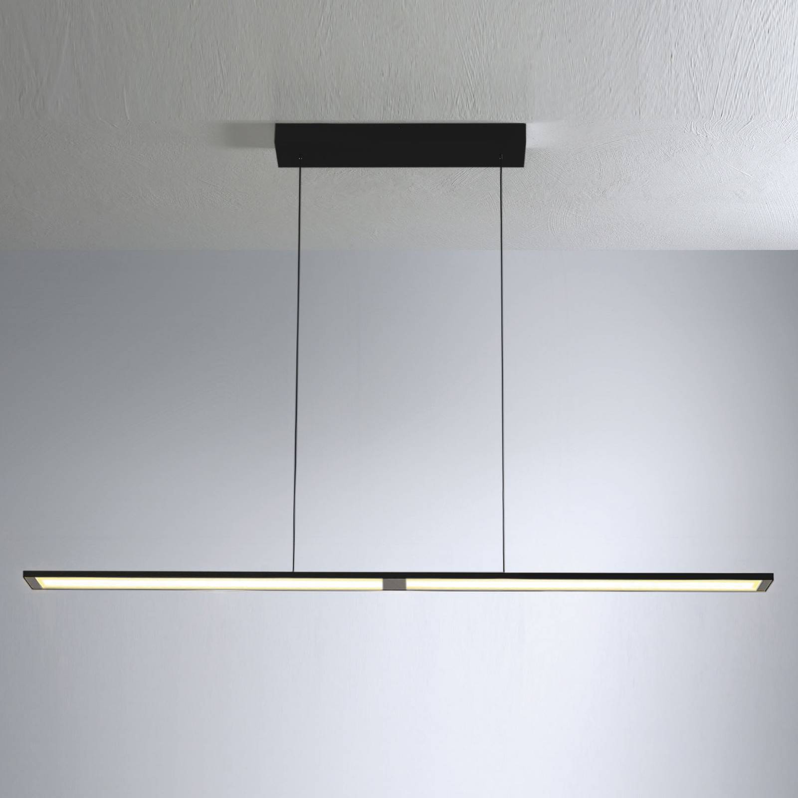 Bopp Fly LED-riippuvalaisin 140cm pitkä musta