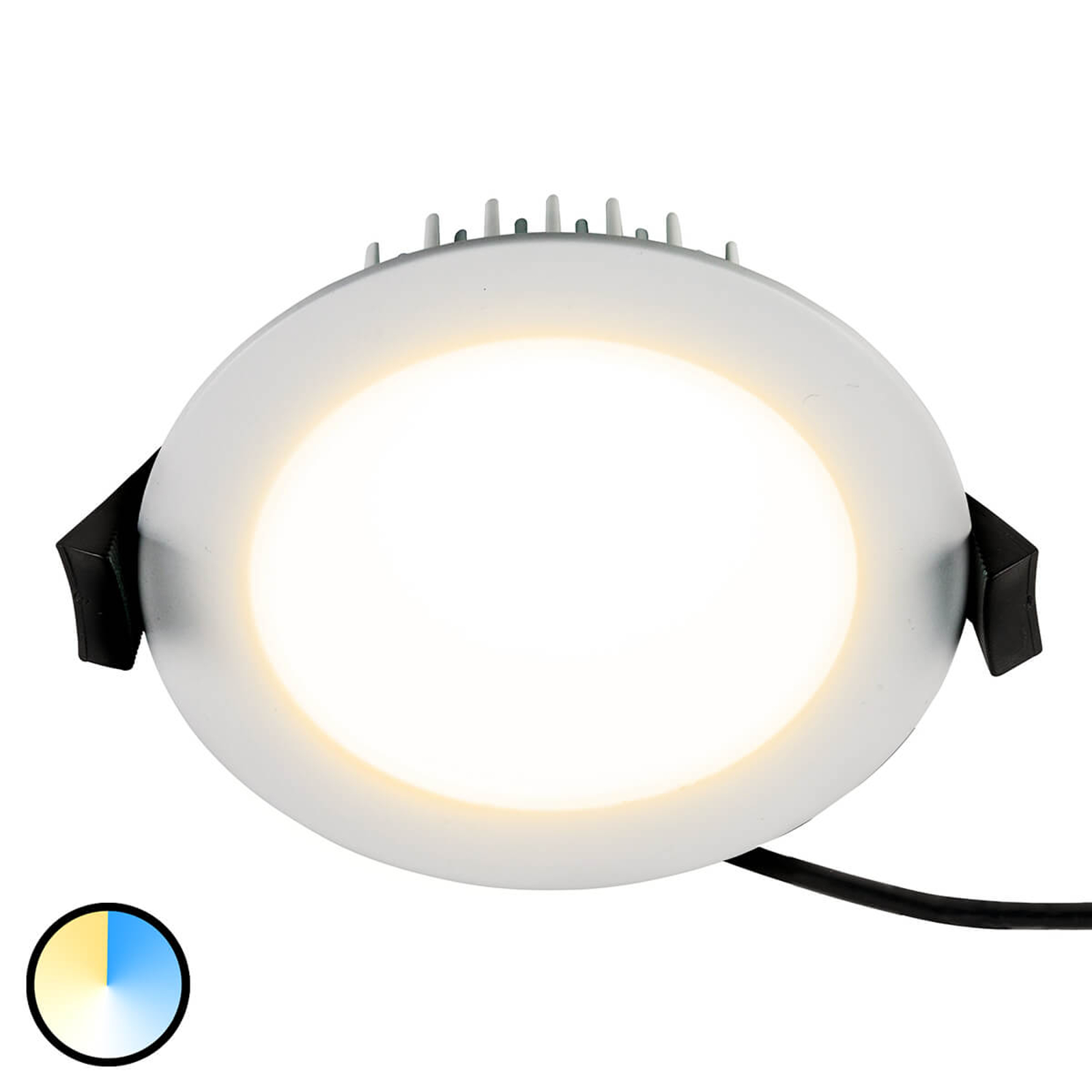 Kätevä LED-uppokohdevalaisin Lino, 13 W
