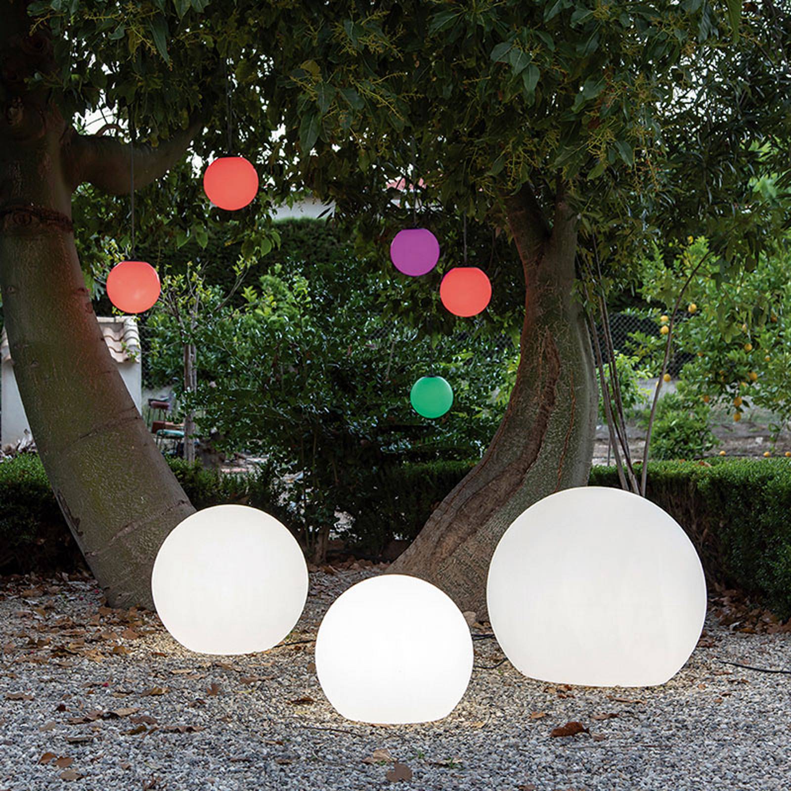Newgarden Buly -LED-aurinkovalaisin, IP68, Ø 20 cm