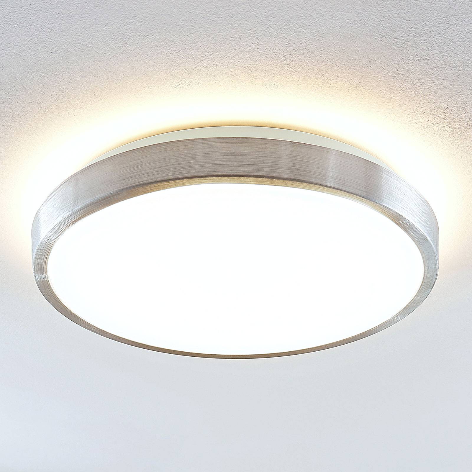 Lindby Emelie LED -kattovalaisin, pyöreä, 42 cm