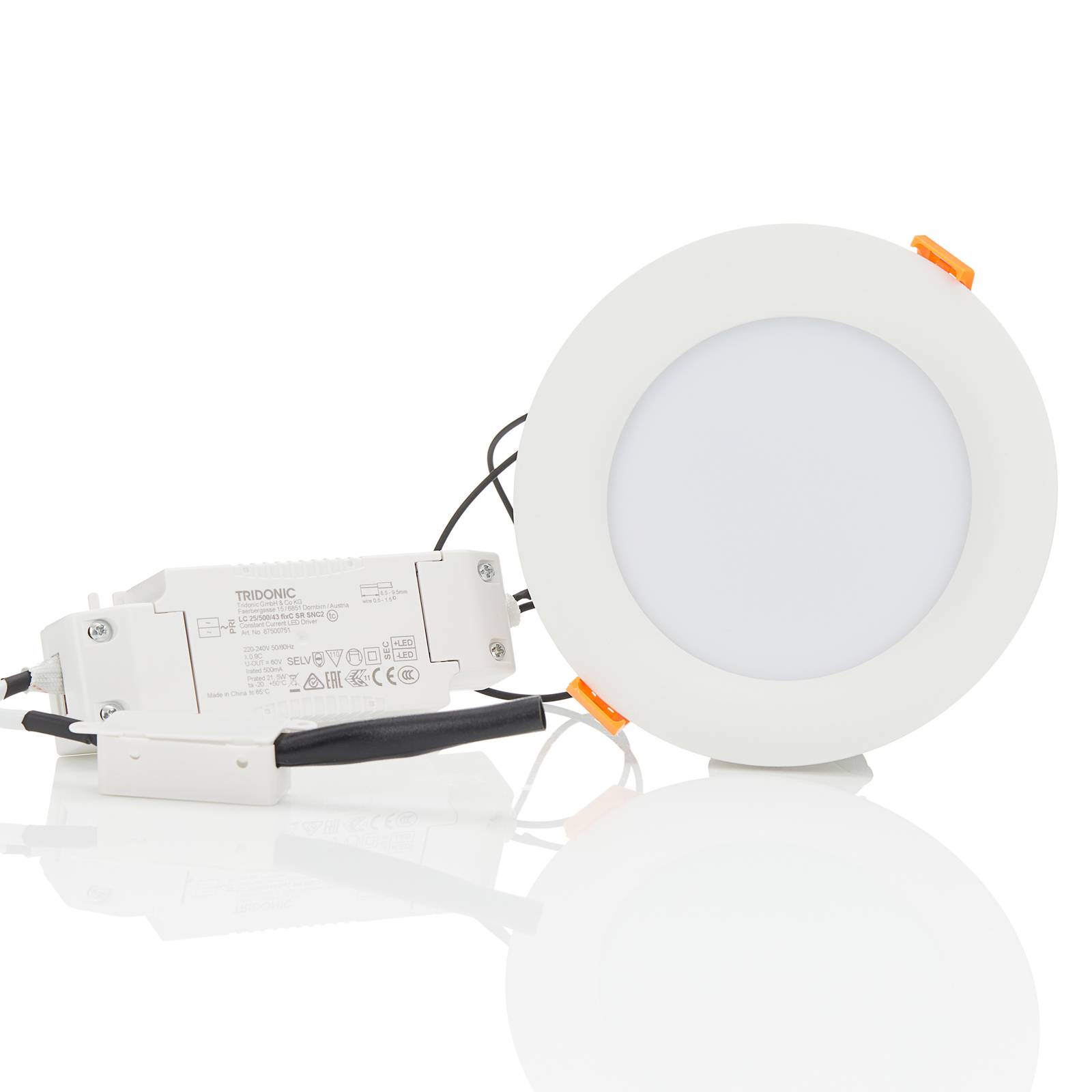 Arcchio Xavian -LED-uppovalo 4 000 K 14,2 cm