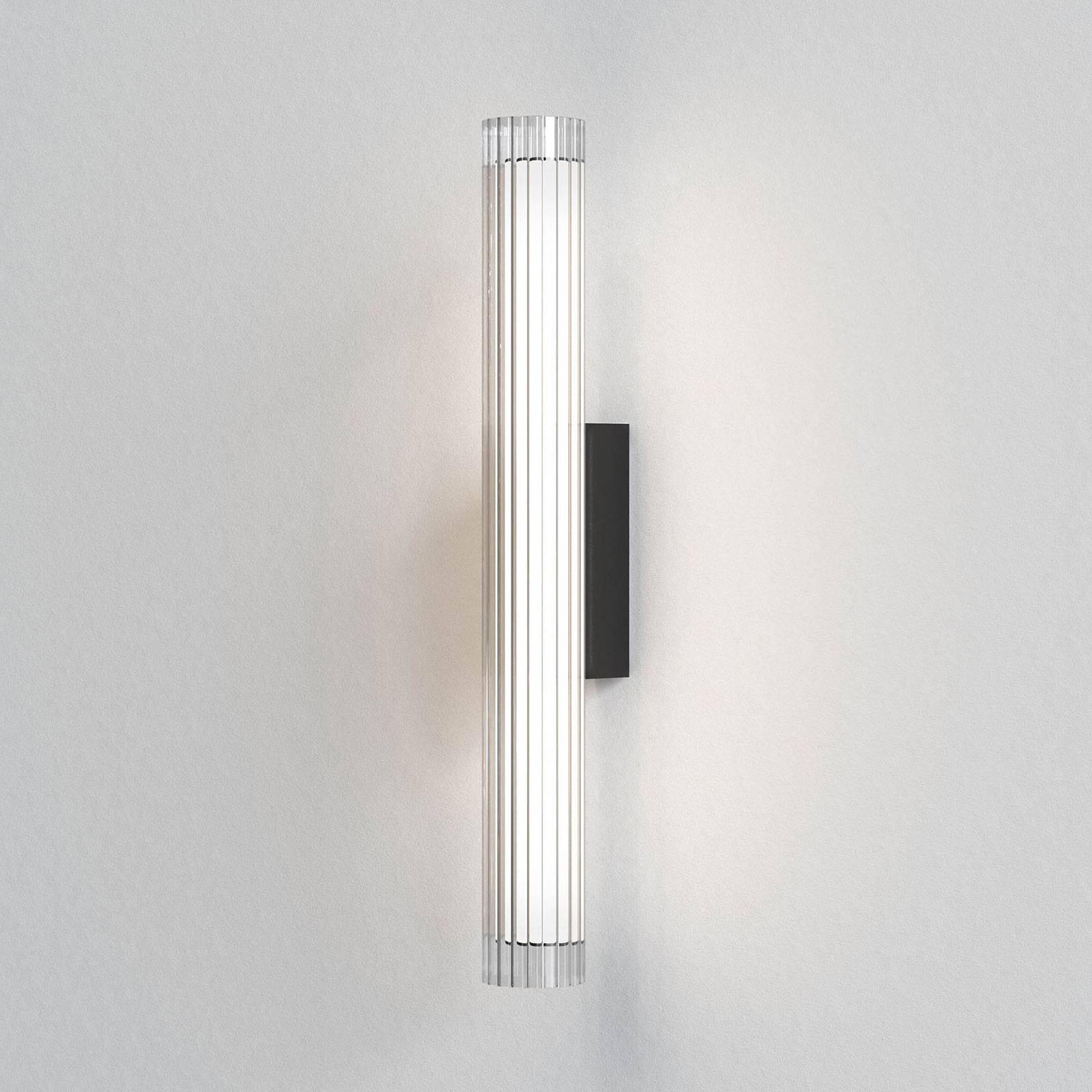 Astro io Wall -LED-seinävalaisin IP44 musta 66,5cm