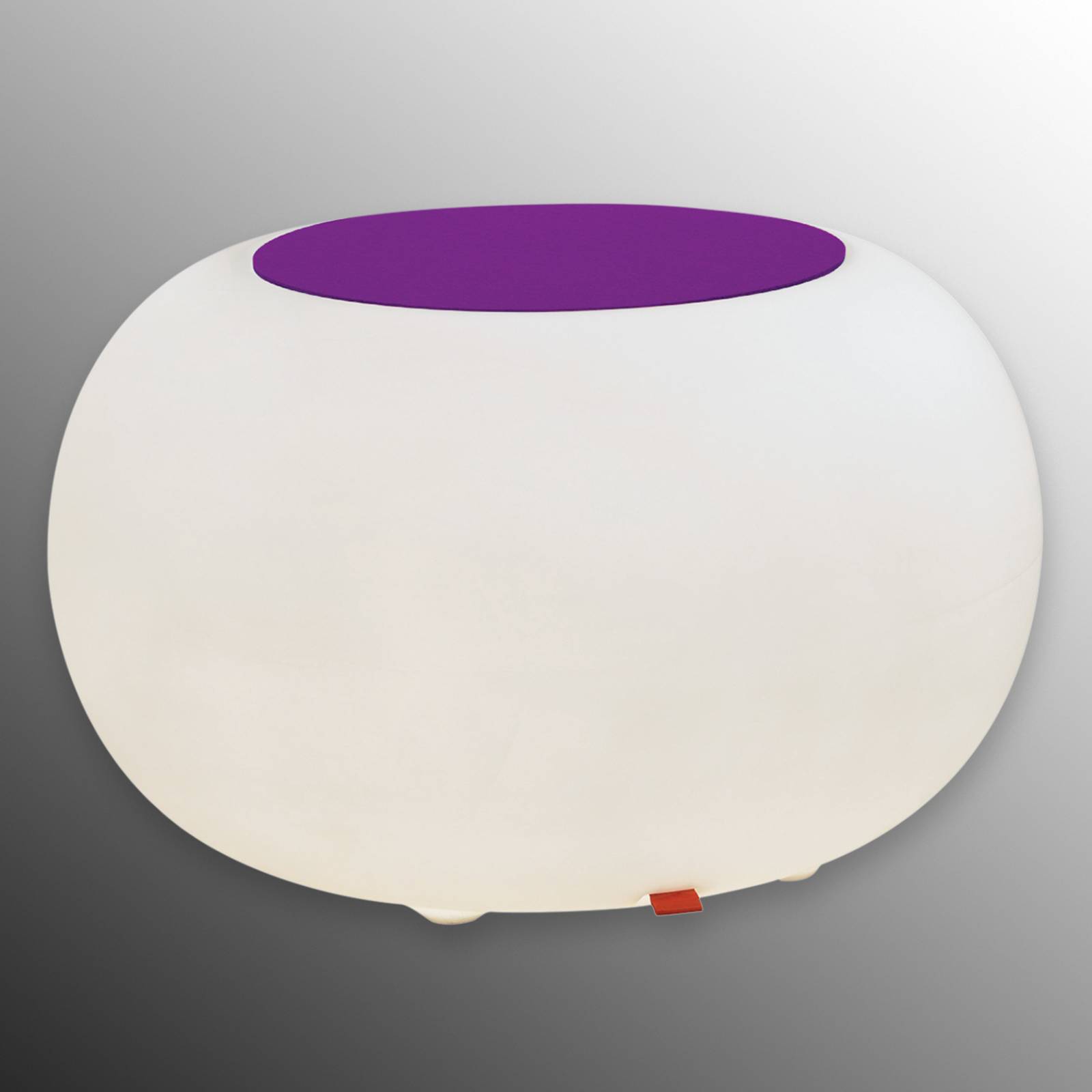 Bubble LED Accu Outdoor pöytä - huopa violetti