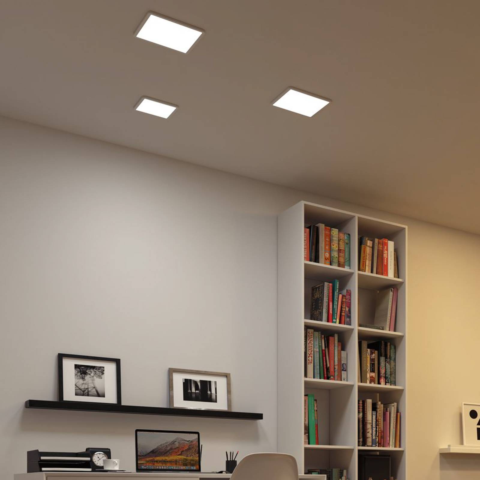 Paulmann-LED-paneeli Areo ZigBee kulmikas 23 cm