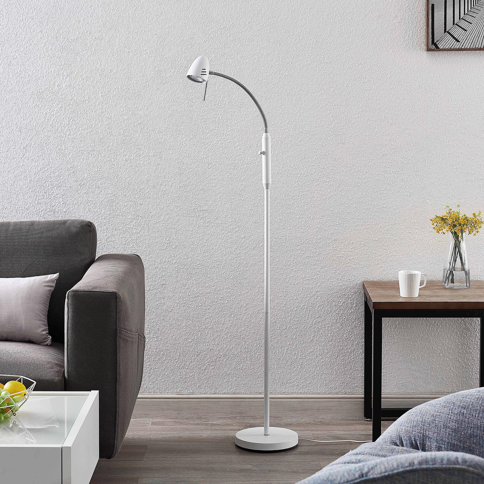 Lindby Heyko -LED-lattiavalo, himmennys, 1-lamp.