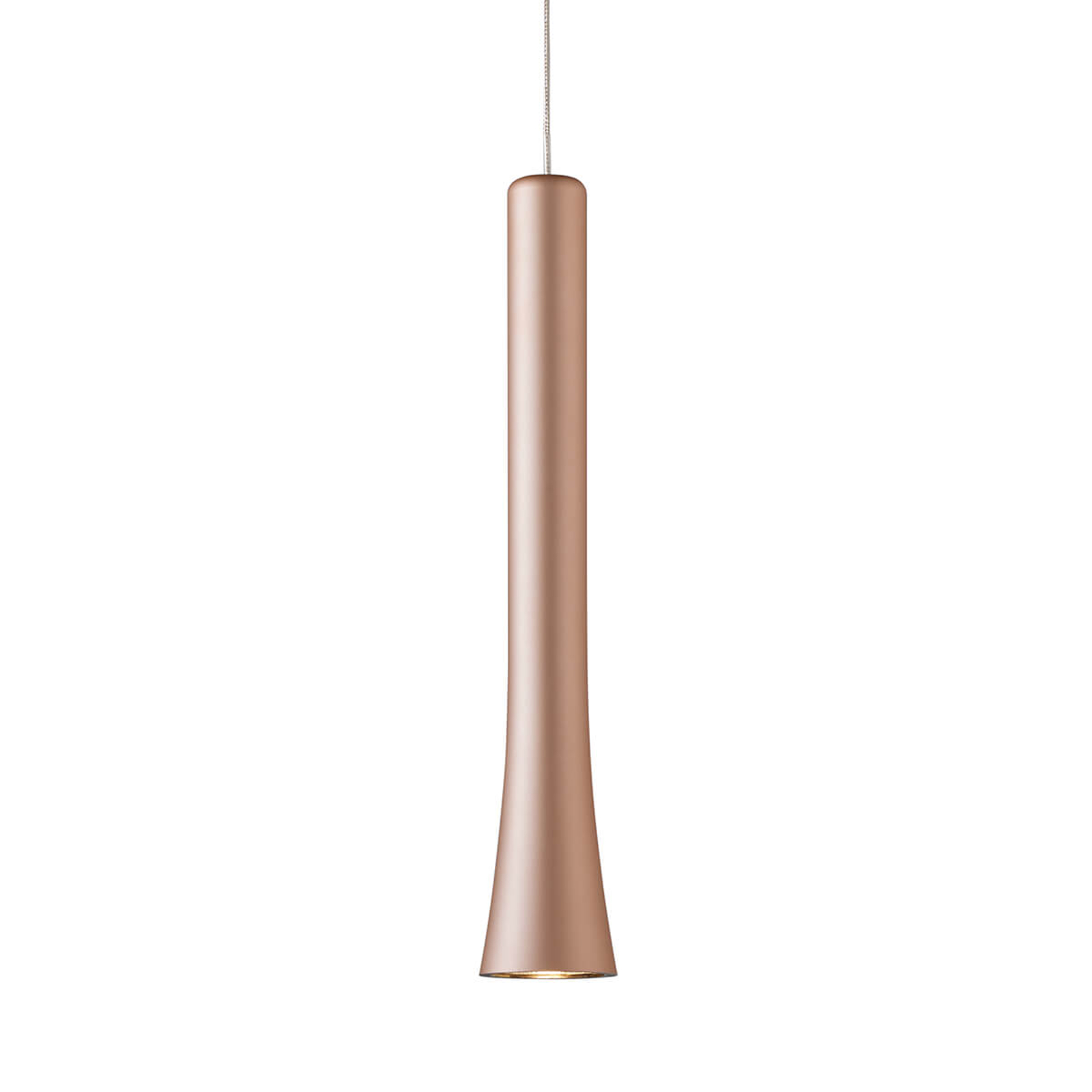 Elegantisti muotoiltu LED-riippuvalaisin Rio kup.