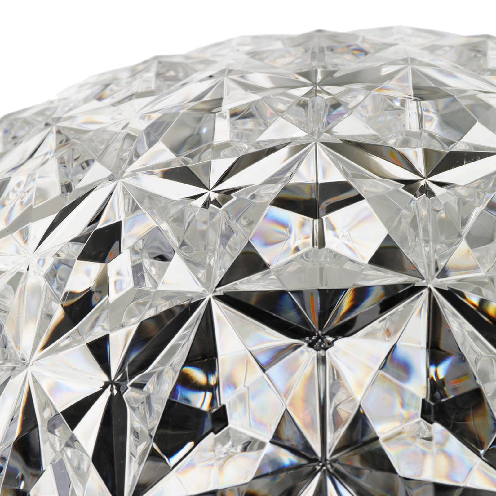 Kartell Planet -LED-lattiavalo 130 cm, kirkas