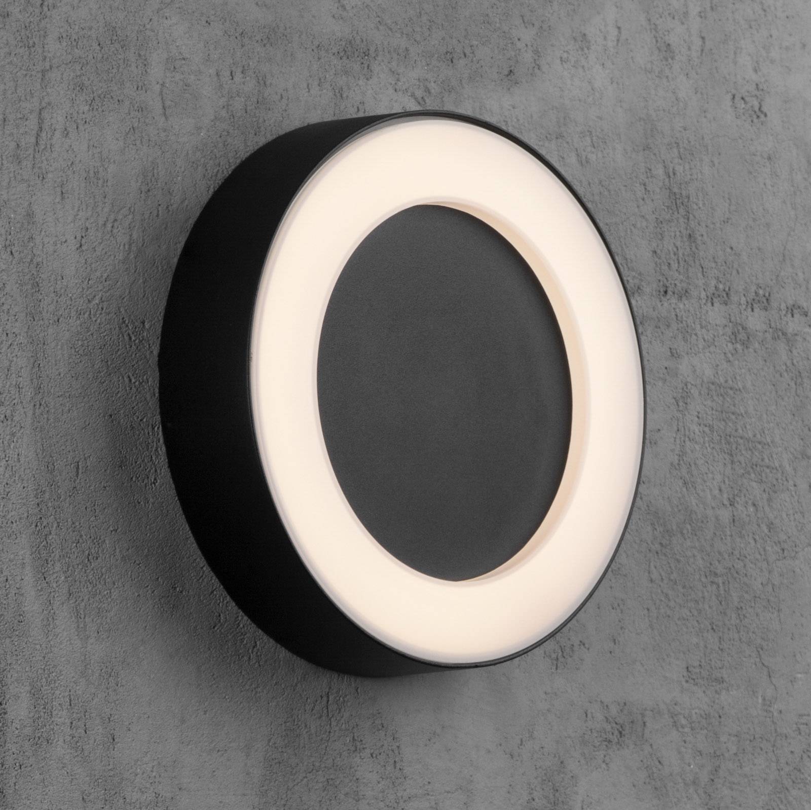 LED-ulkoseinävalaisin Teton metallia IP54