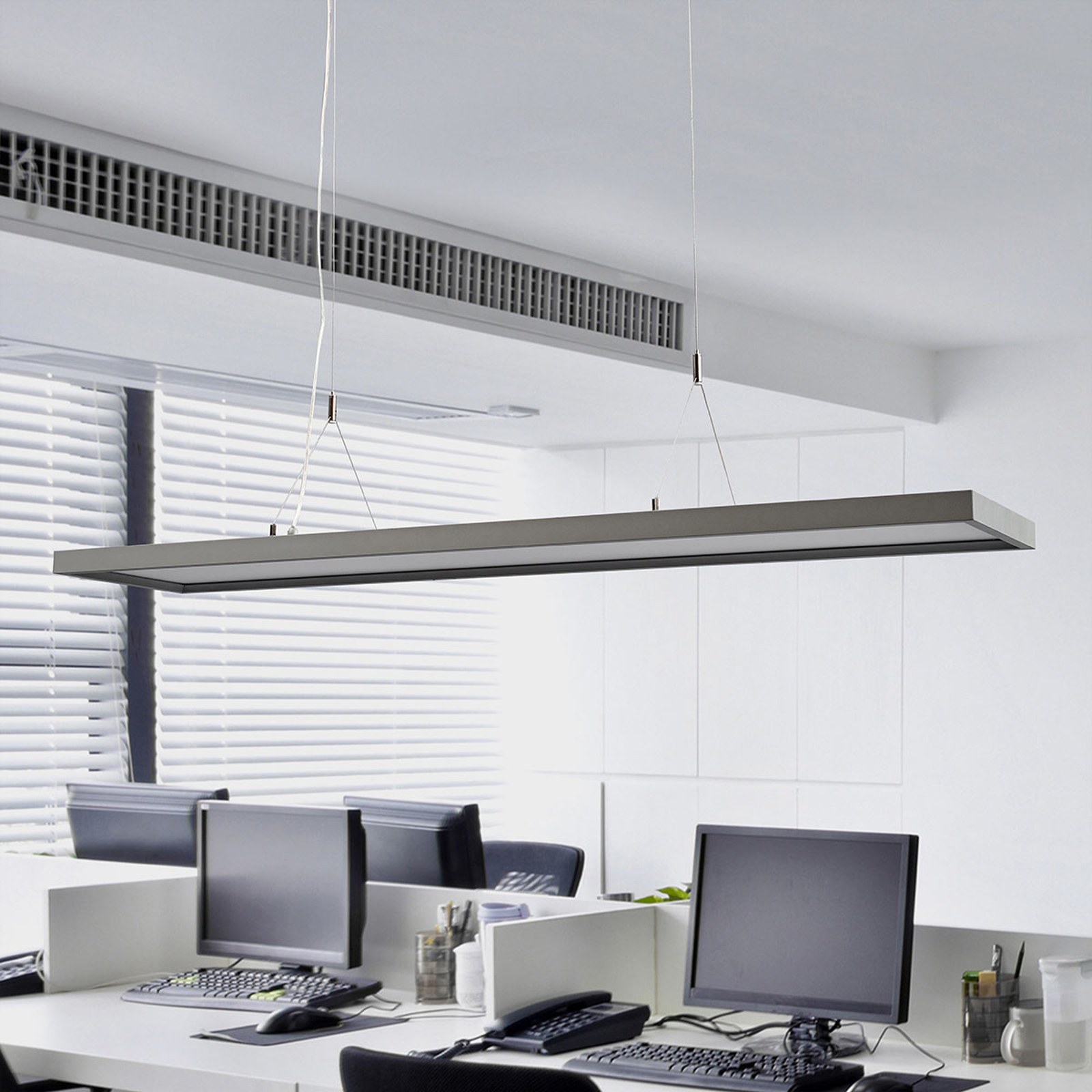 Himmennettävä toimiston LED-riippuvalaisin Divia