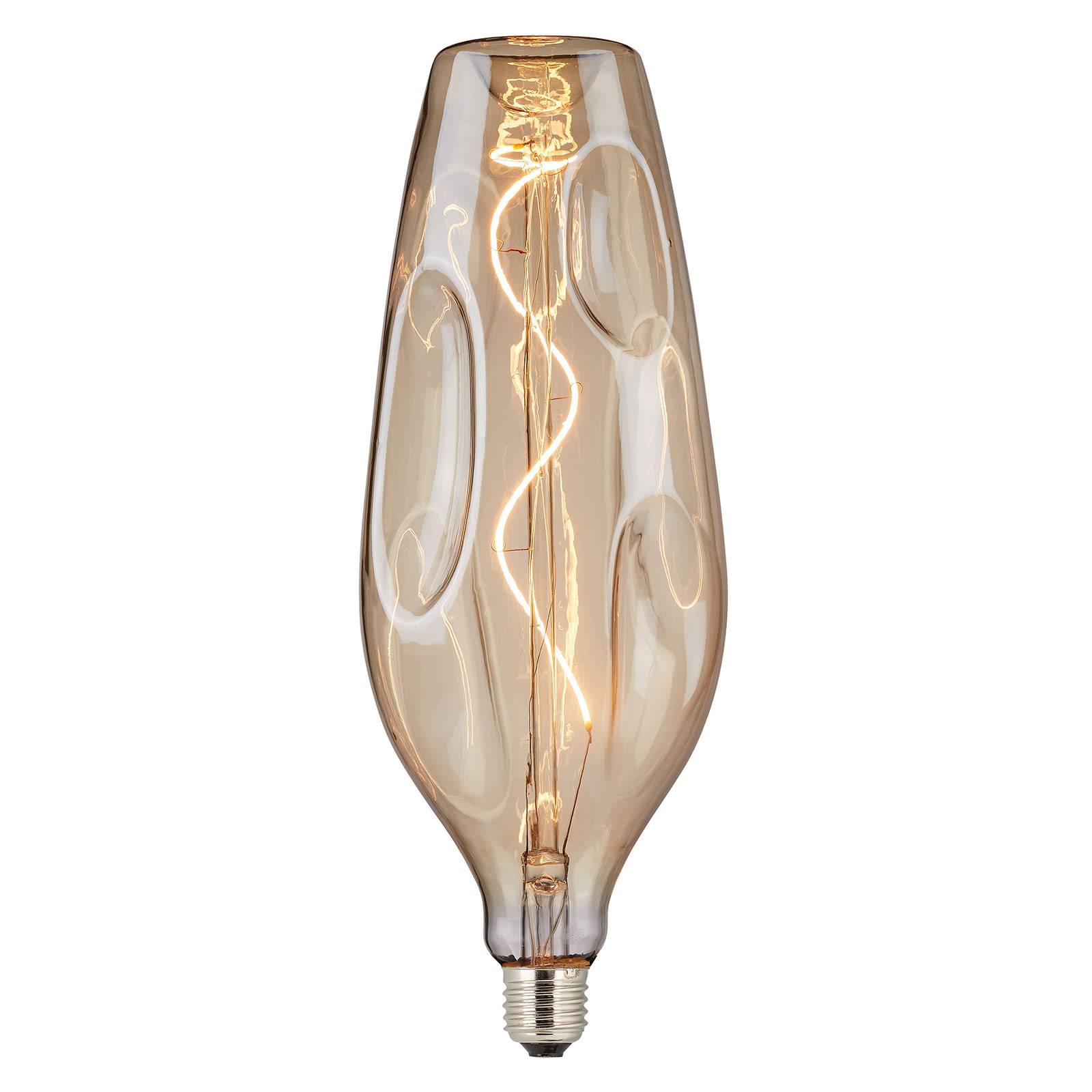 LED-lamppu Ella E27 4W filamentti, ambra