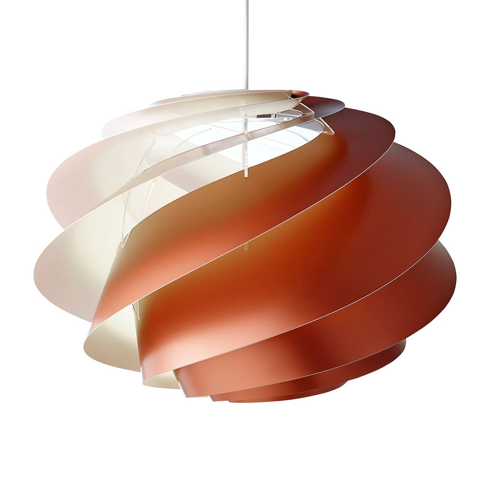 LE KLINT Swirl 1 - kuparinvärinen riippuvalo