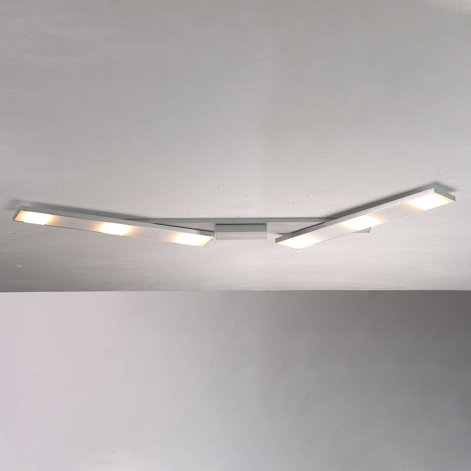 Käännettävä LED-kattovalaisin Slight, alumiini
