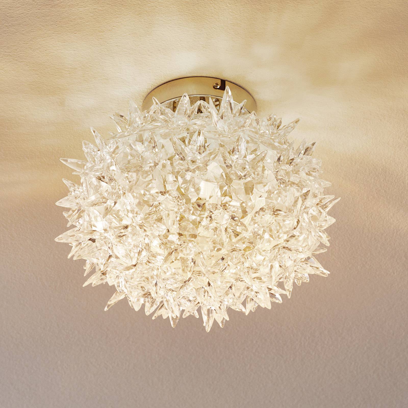 Läpinäkyvä LED-kattovalaisin Bloom, 28 cm
