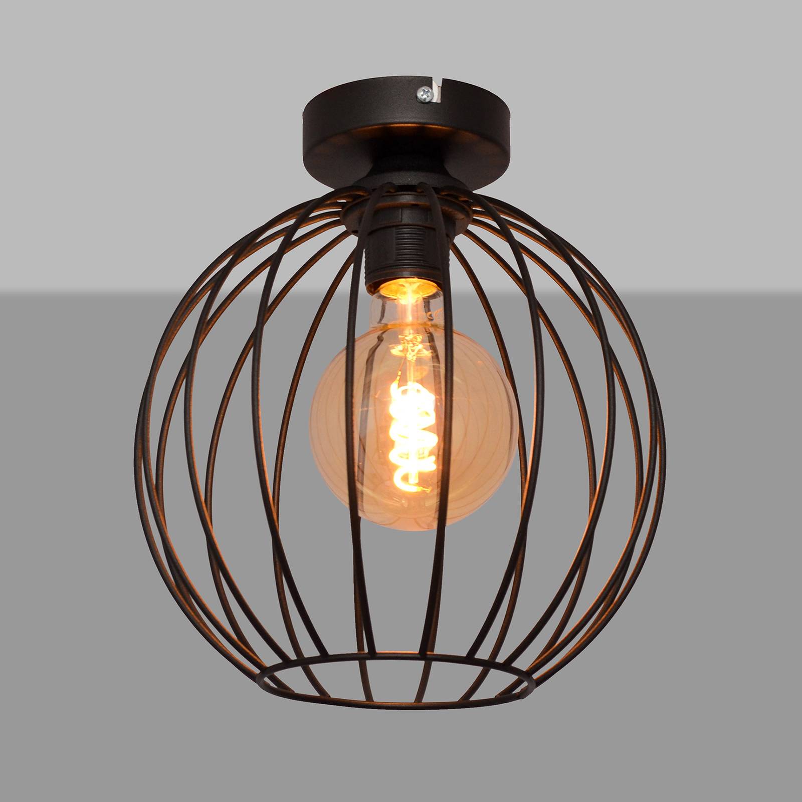 Kattovalaisin Cumera, avoin pallovarjostin, Ø24 cm