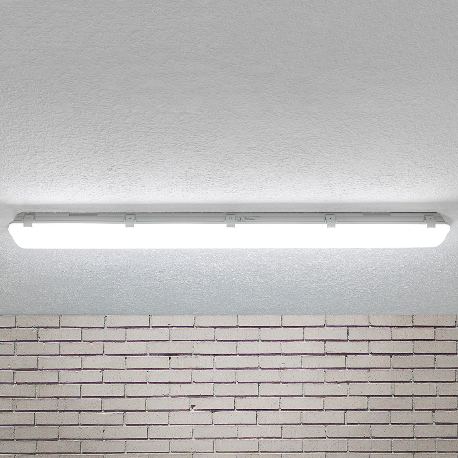 LED-kattovalaisin Mareen IP65 34 W 121,5 cm