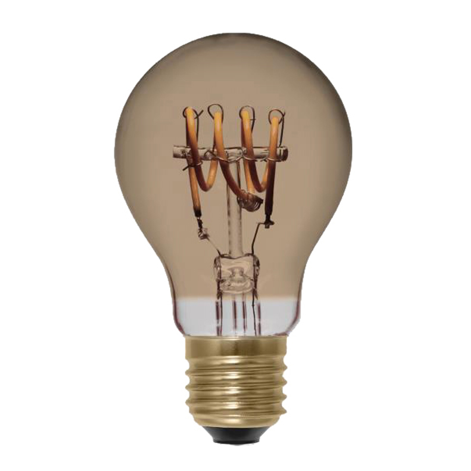 SEGULA LED-lamppu Curved E27 4W kulta