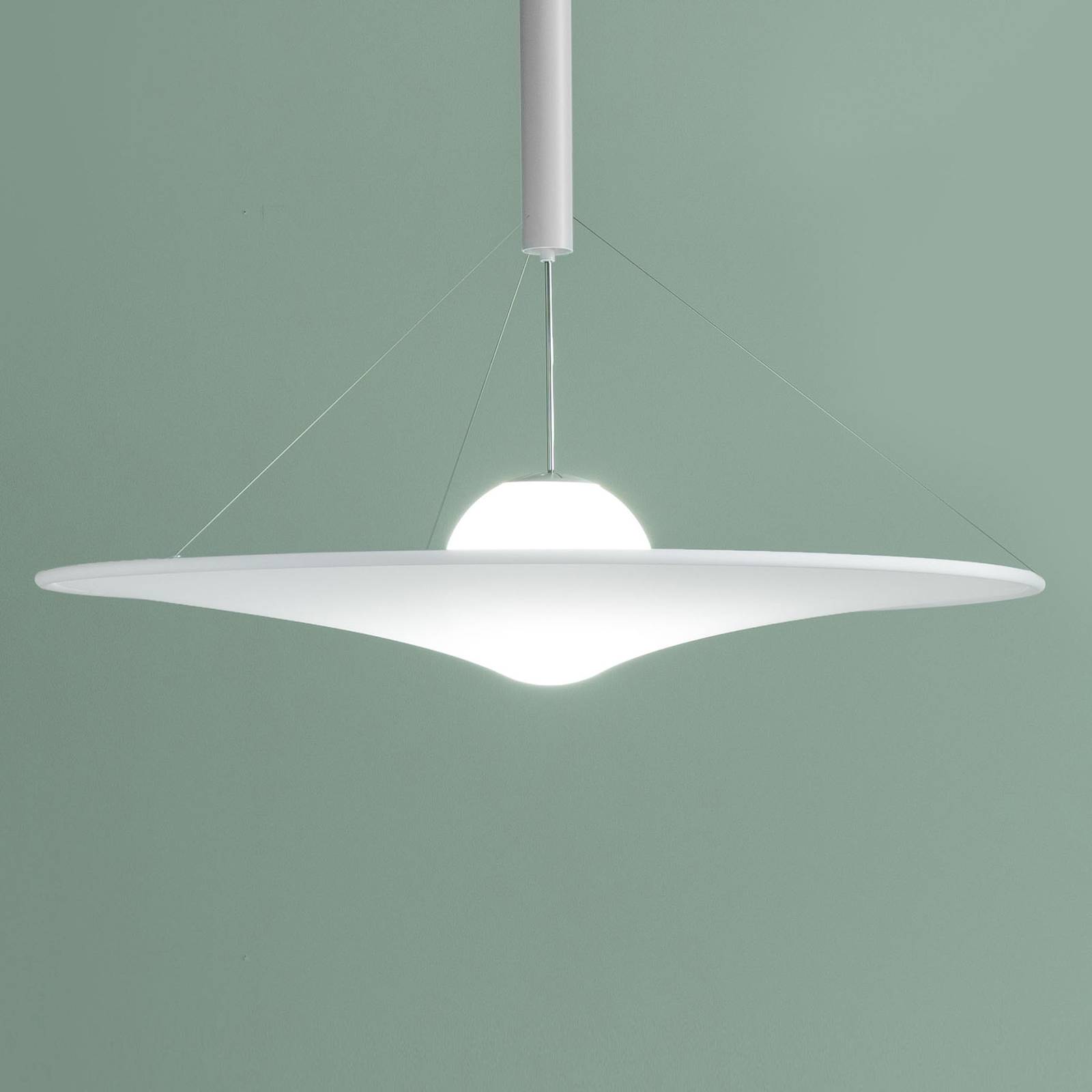 Axolight Manto LED-designer-riippuvalaisin Ø 120cm