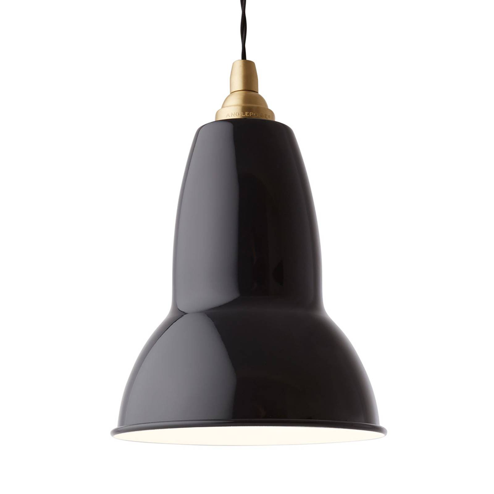 Anglepoise Original 1227 Brass -riippuvalo musta
