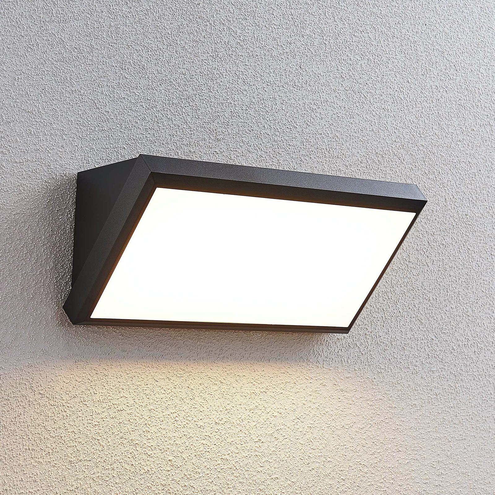 LED-ulkoseinälamppu Abby, ei anturia