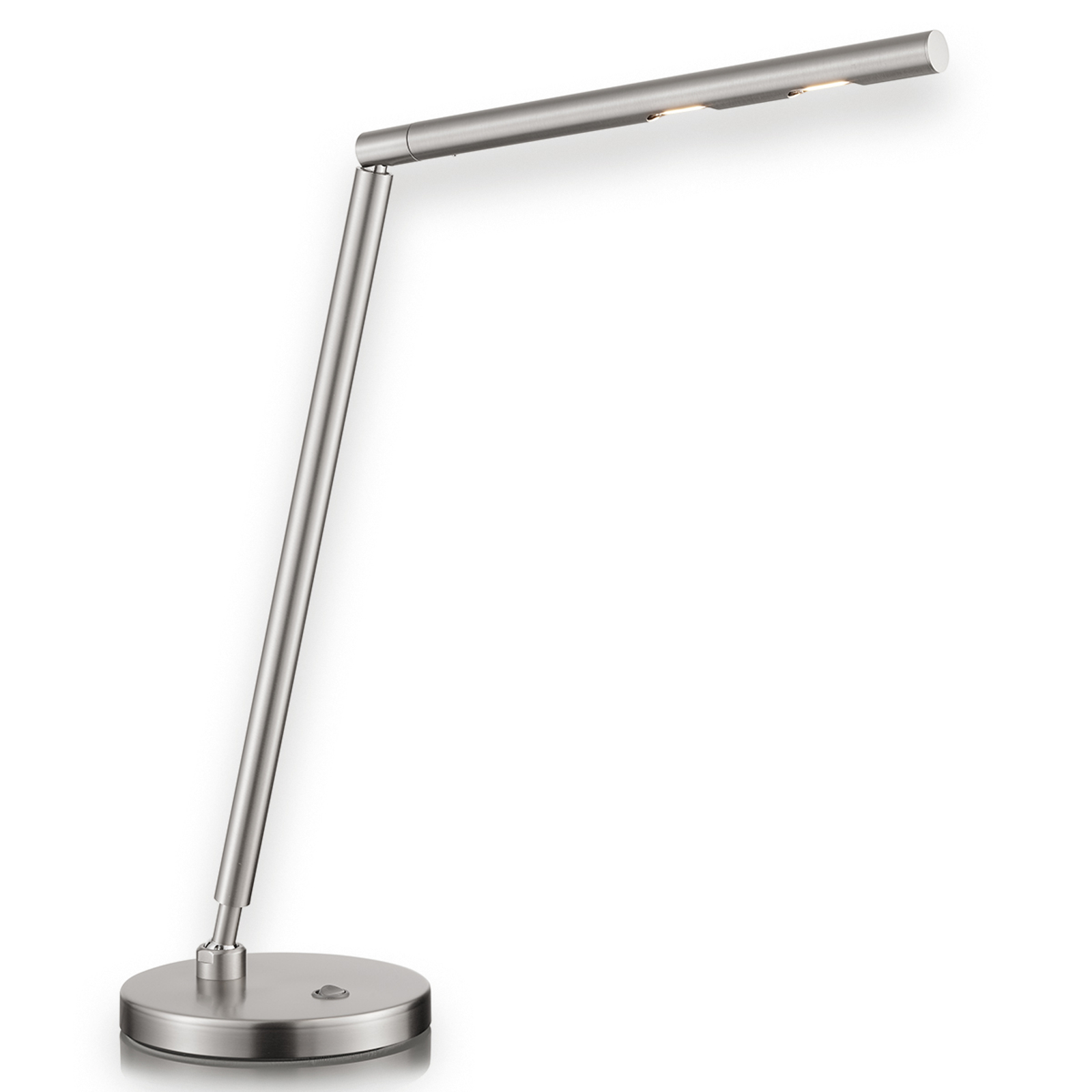 Ajaton LED-työpöytävalaisin Glance, nikkeli
