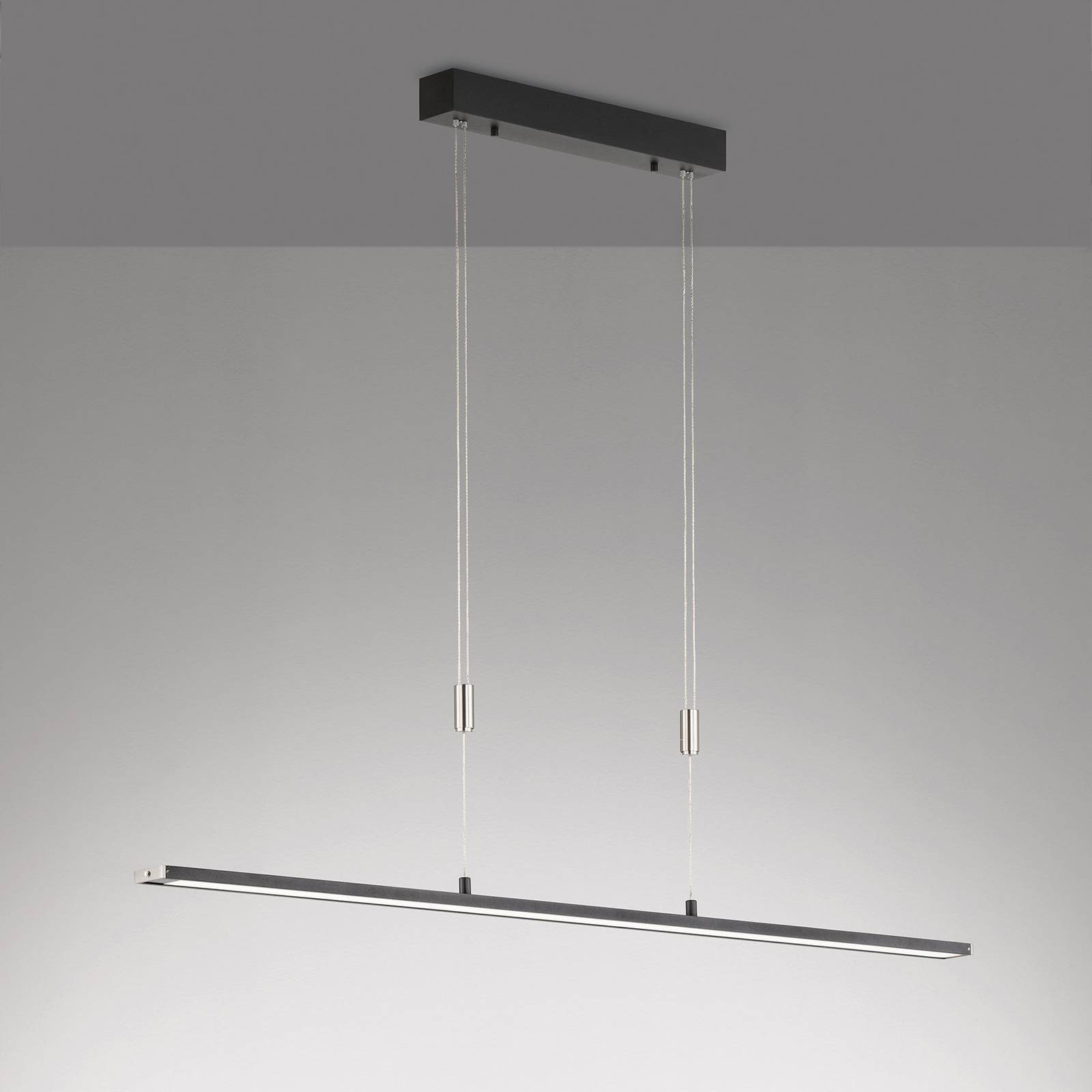 LED-riippuvalaisin Metz TW, CCT, P 120 cm, musta