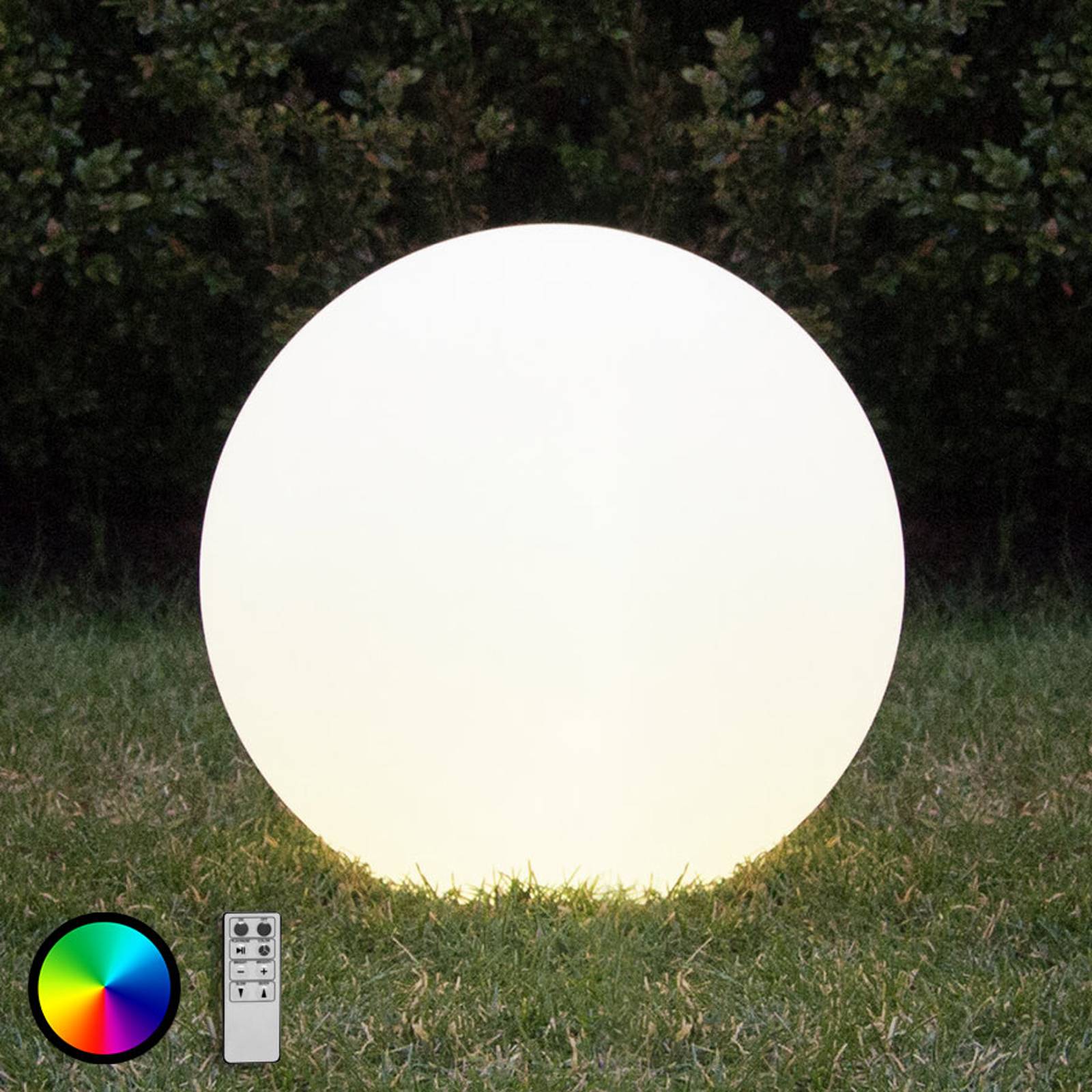 LED-pallo Twilights kaukosäätimellä, 40 cm