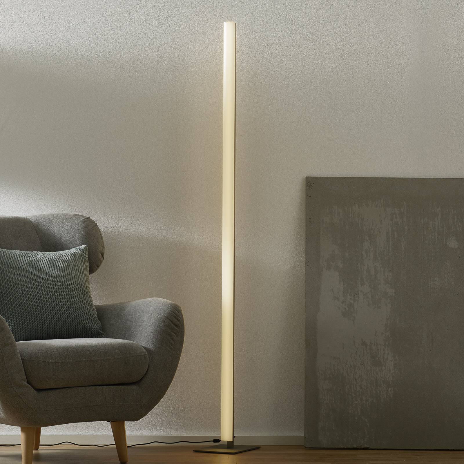 Helestra Venta - LED-lattiavalaisin, matta nikkeli