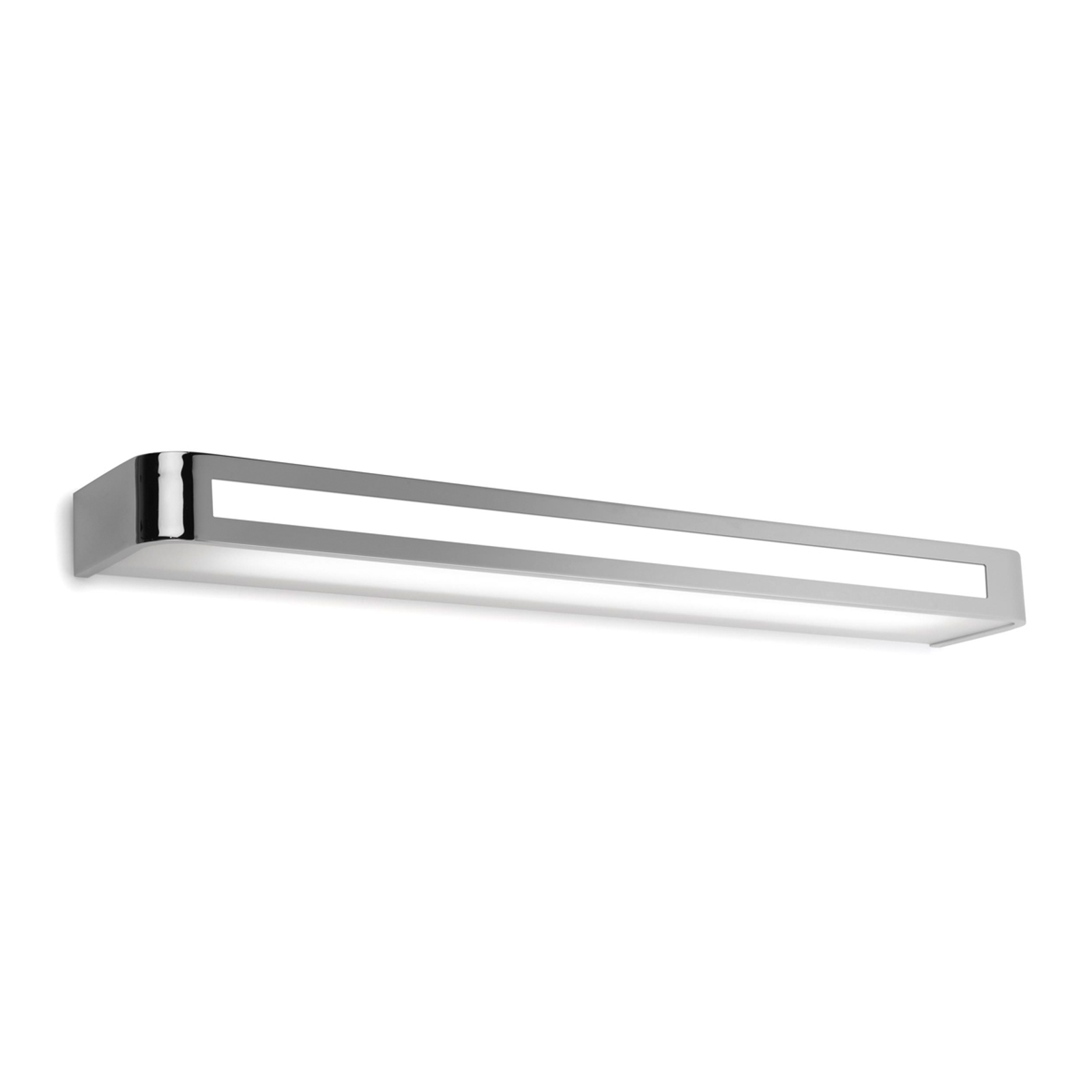 Ajaton LED-seinävalaisin Acros, 60 cm, kromi