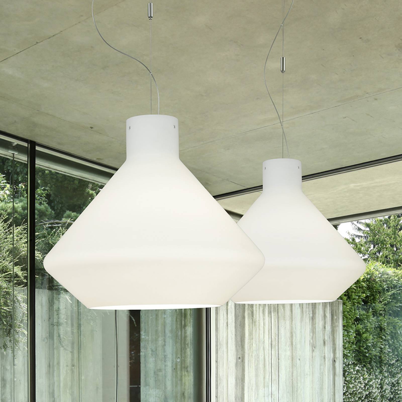 Casablanca Corpo D - 2-lamp. LED-riippuvalaisin