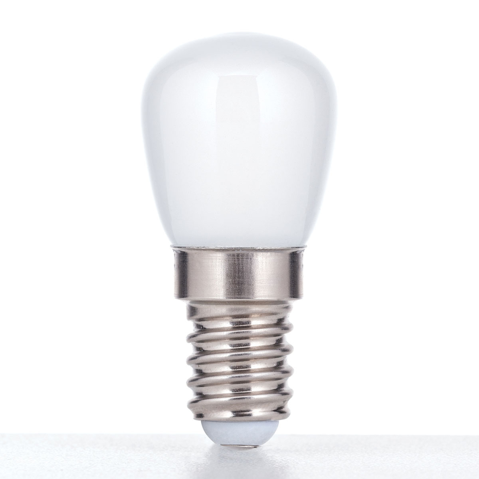 LED-jääkaappilamppu E14 1,2W, opaali