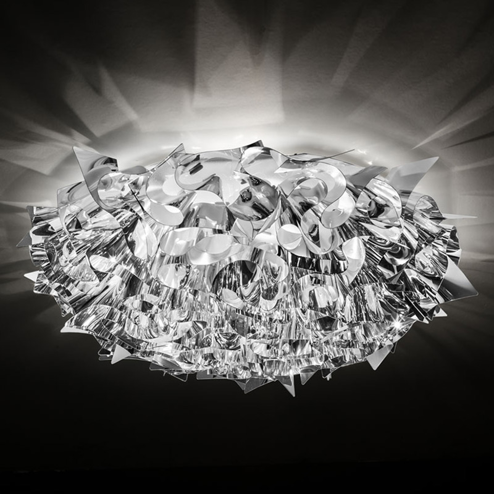 Slamp Veli Large -design-kattovalo Ø 78 cm hopea