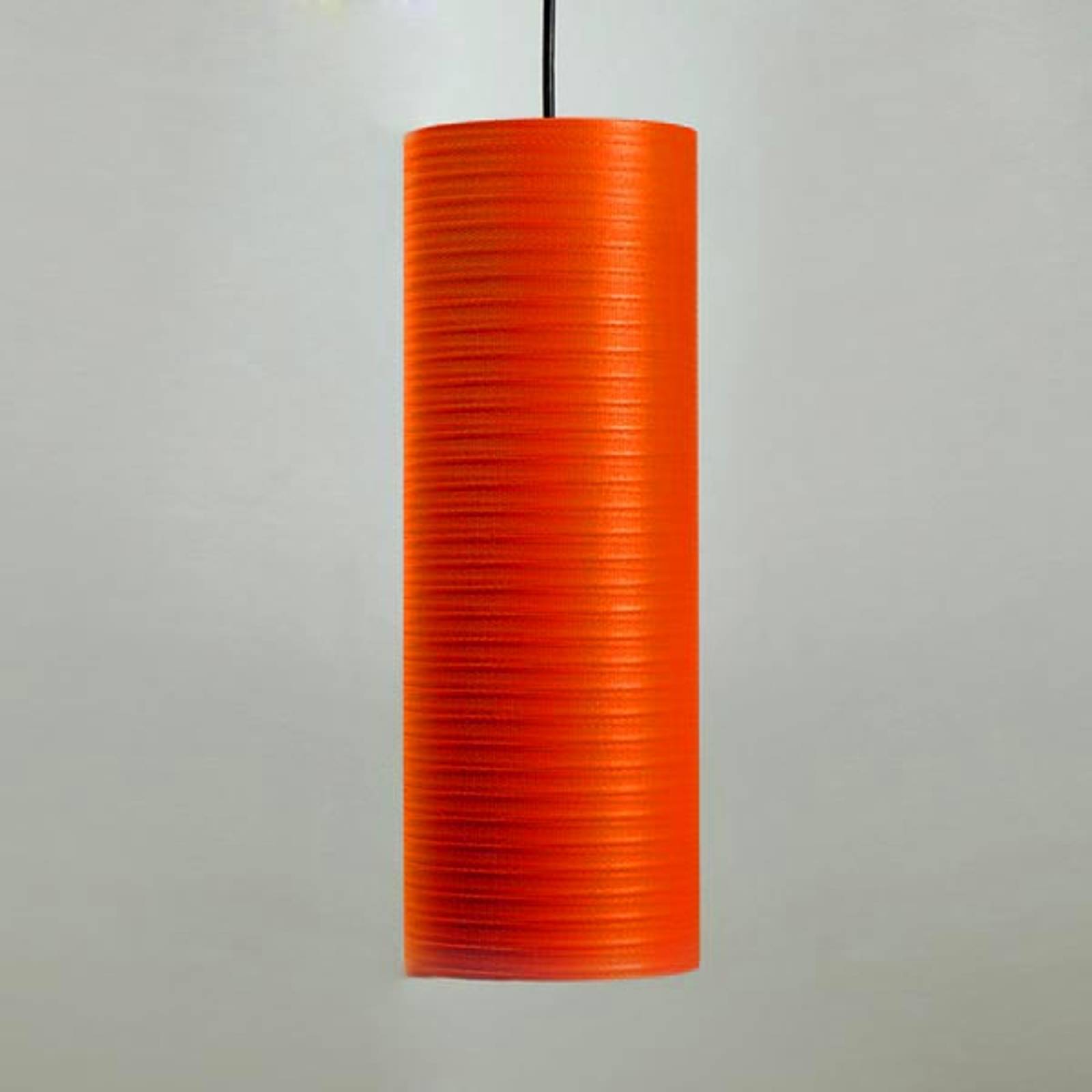Tube-riippuvalaisin, 30 cm, punainen