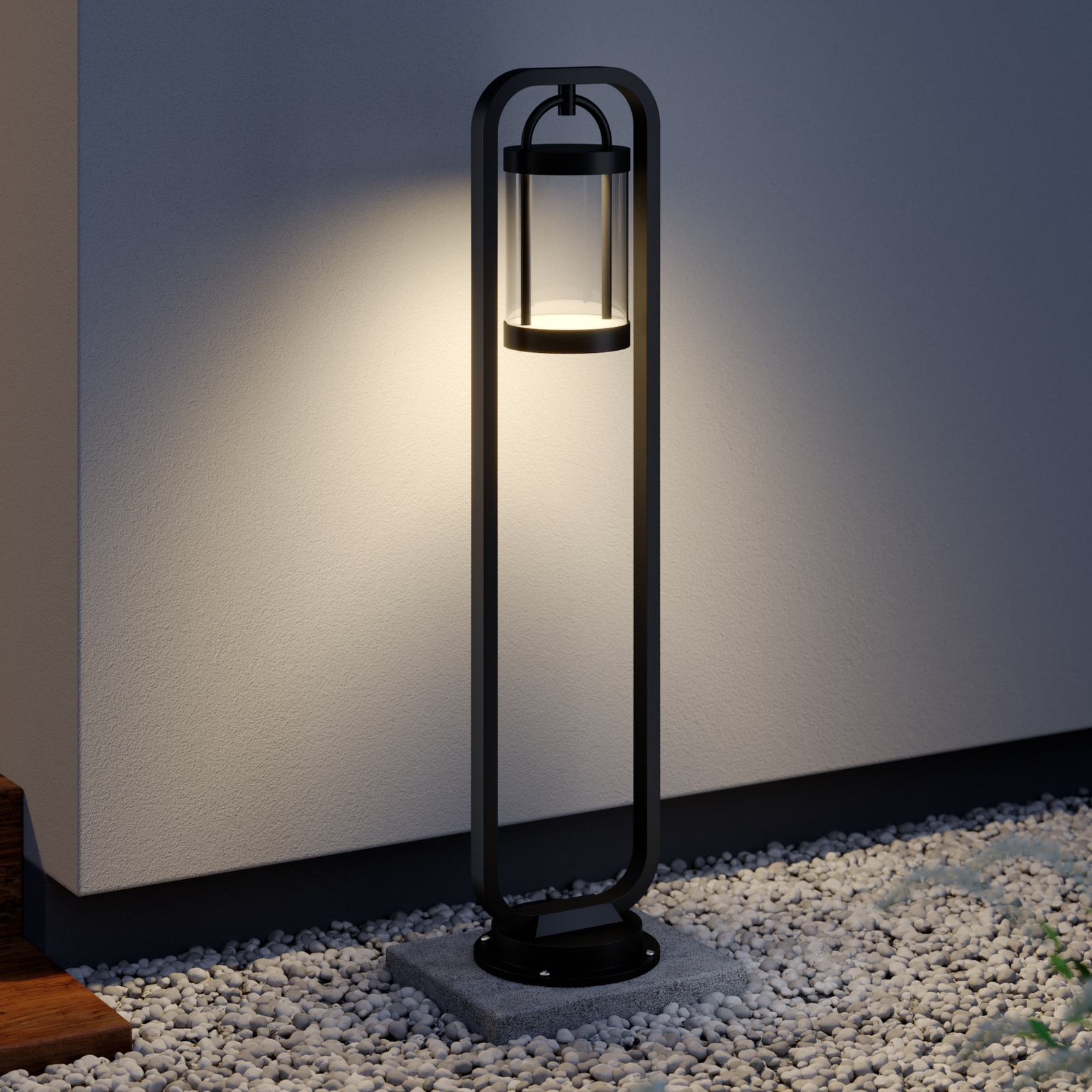 Lucande Caius LED-pylväsvalaisin