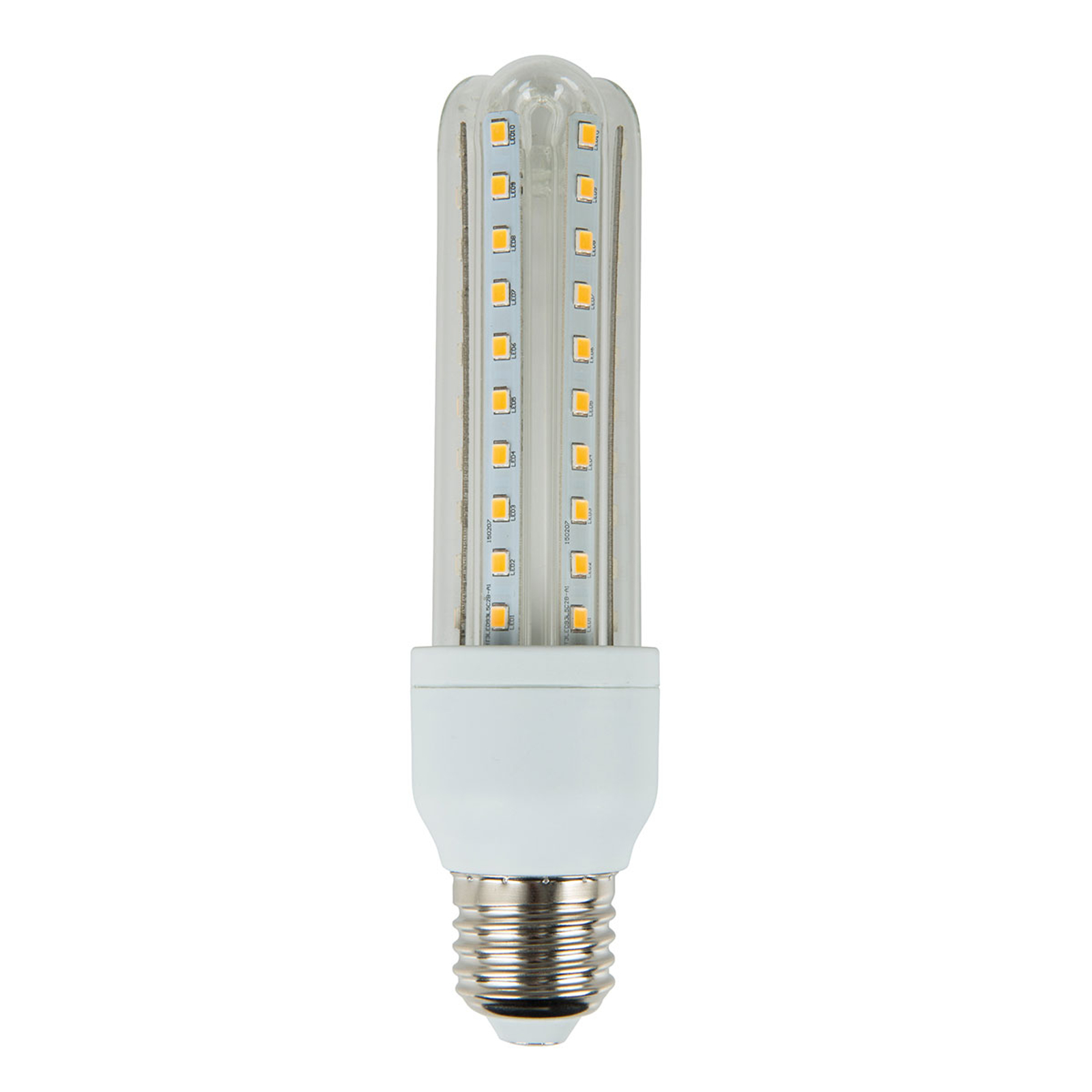 E27 LED 12 W 3U-muoto, ei himmennettävä, 3 000 K