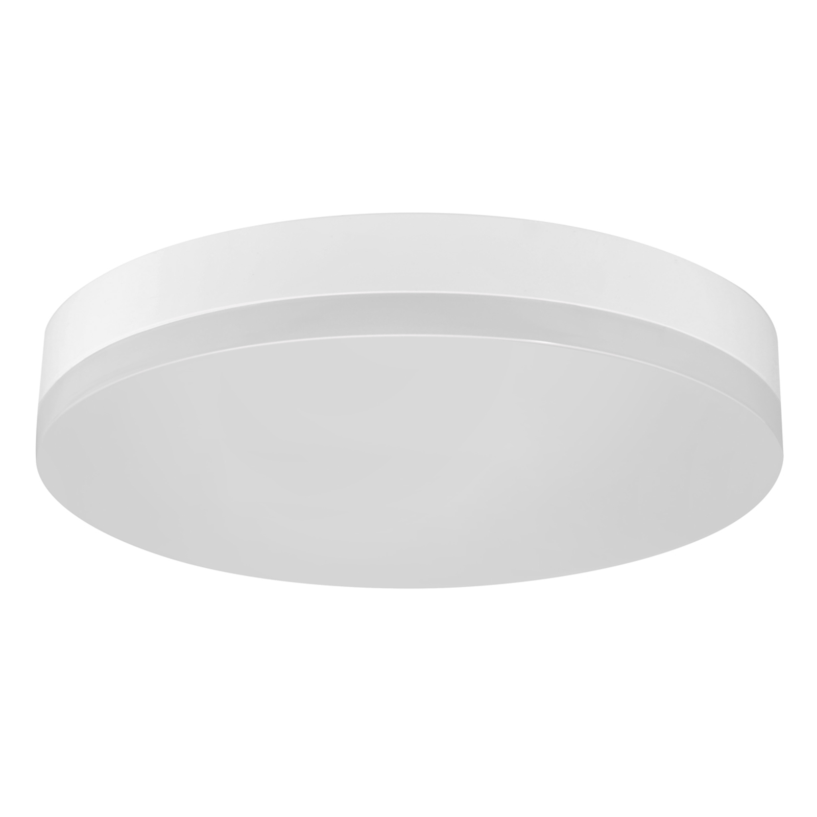 LED-kattovalaisin Office Round IP44 lämmin valk.