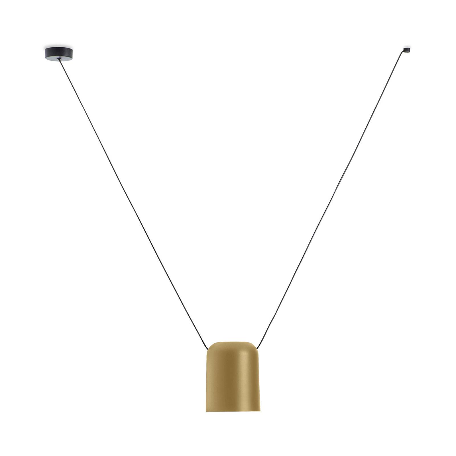 LEDS-C4 Attic -riippuvalo, lieriö Ø15 cm kulta