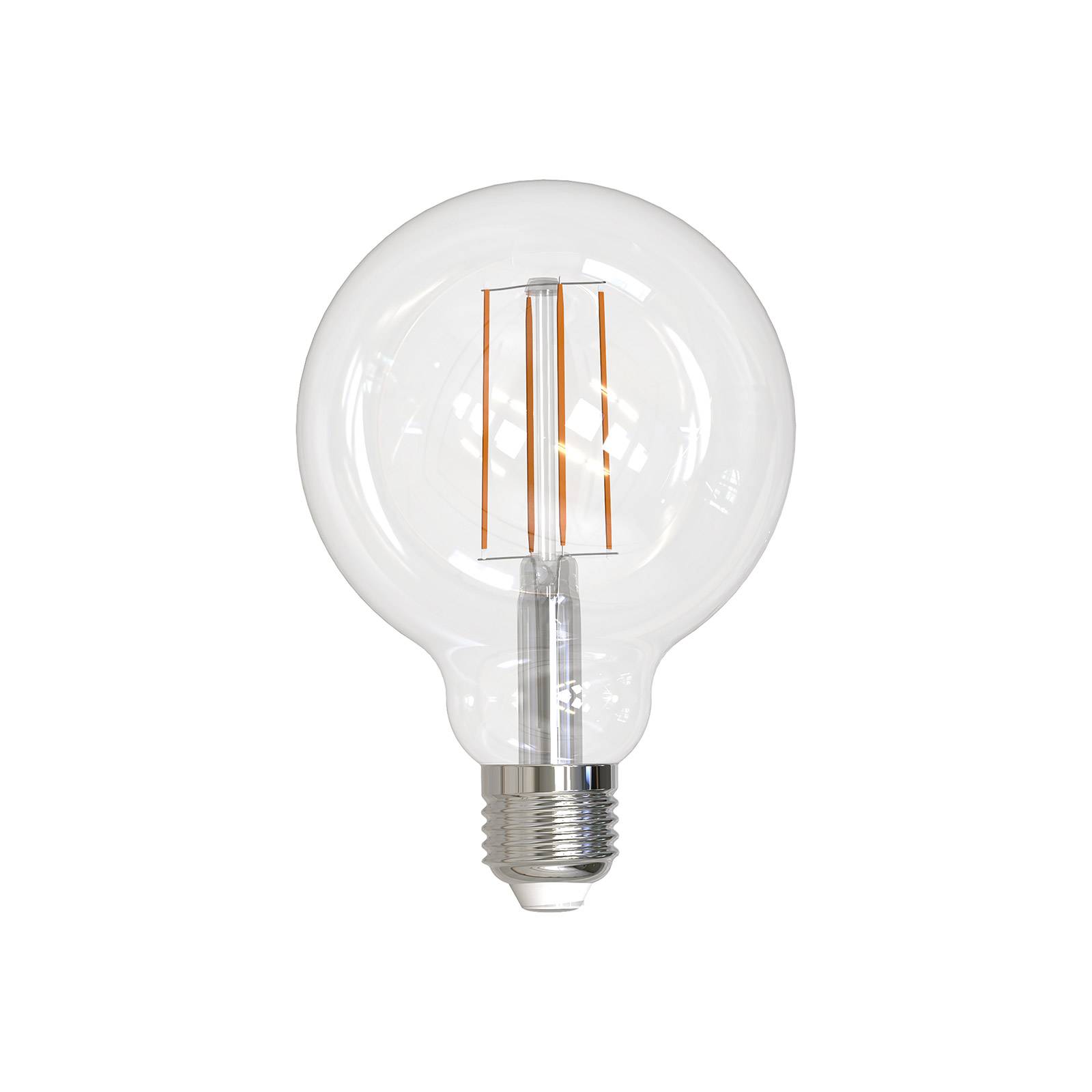 LED-globe-lamppu E27 G95 9W 2 700K filament kirkas