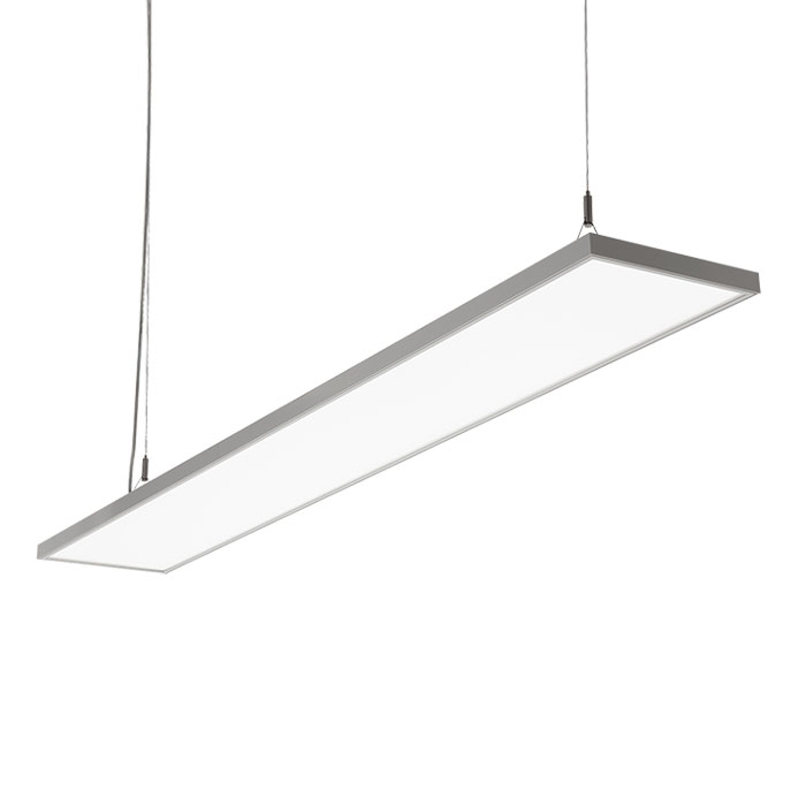 LED-riippuvalaisin C95-P, hopeanharmaa, 149,4 cm